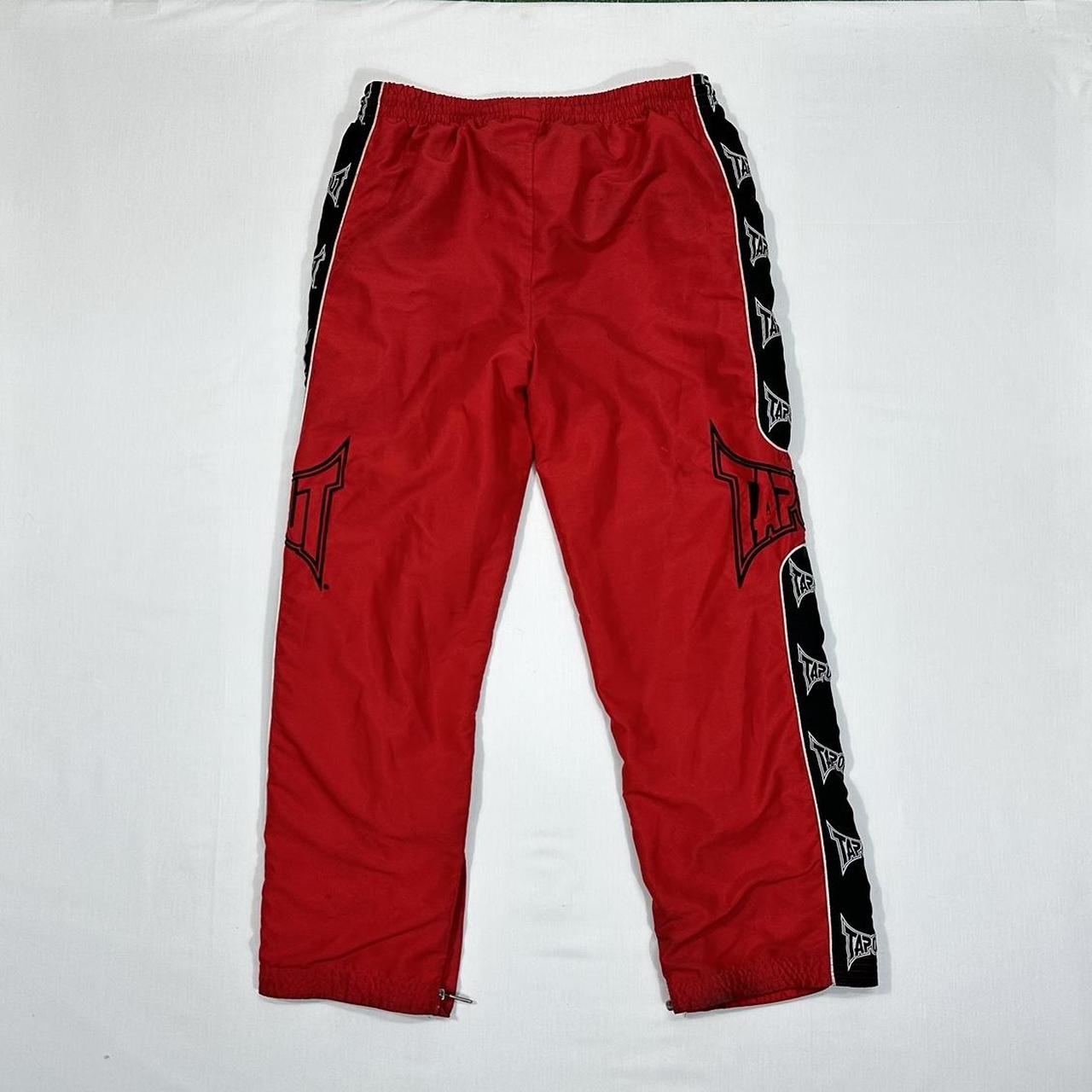Tapout Pants Vintage 2000s Tapout Embroidered... - Depop