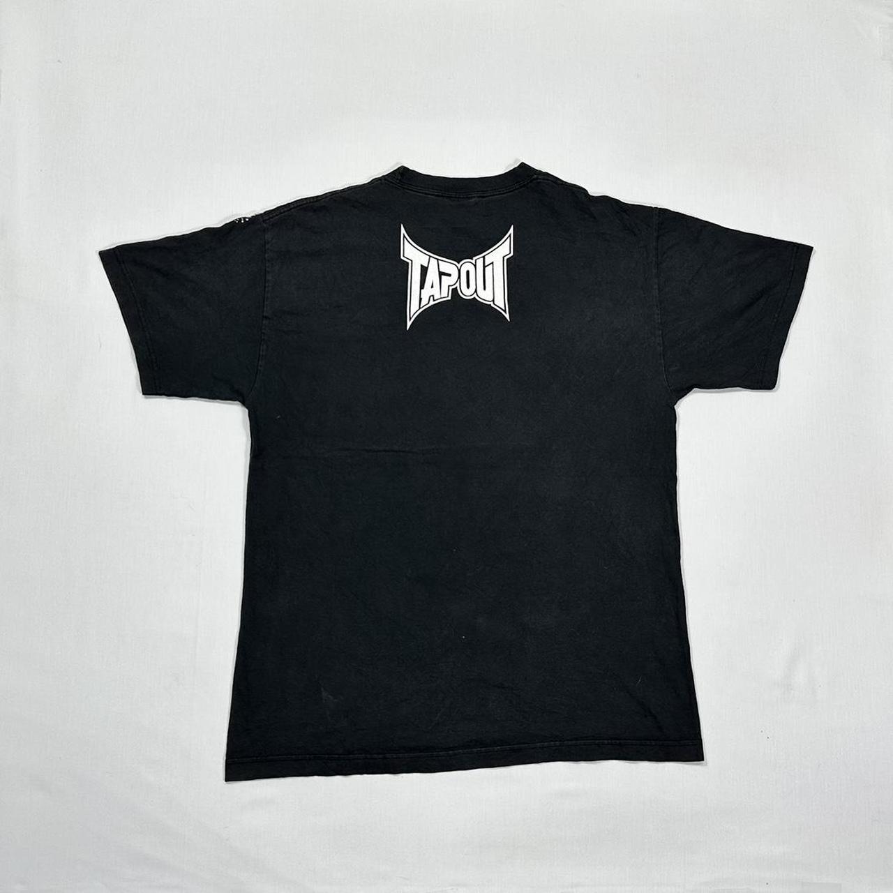 Tapout Shirt Tapout Spray Paint Logo Print Grunge... - Depop