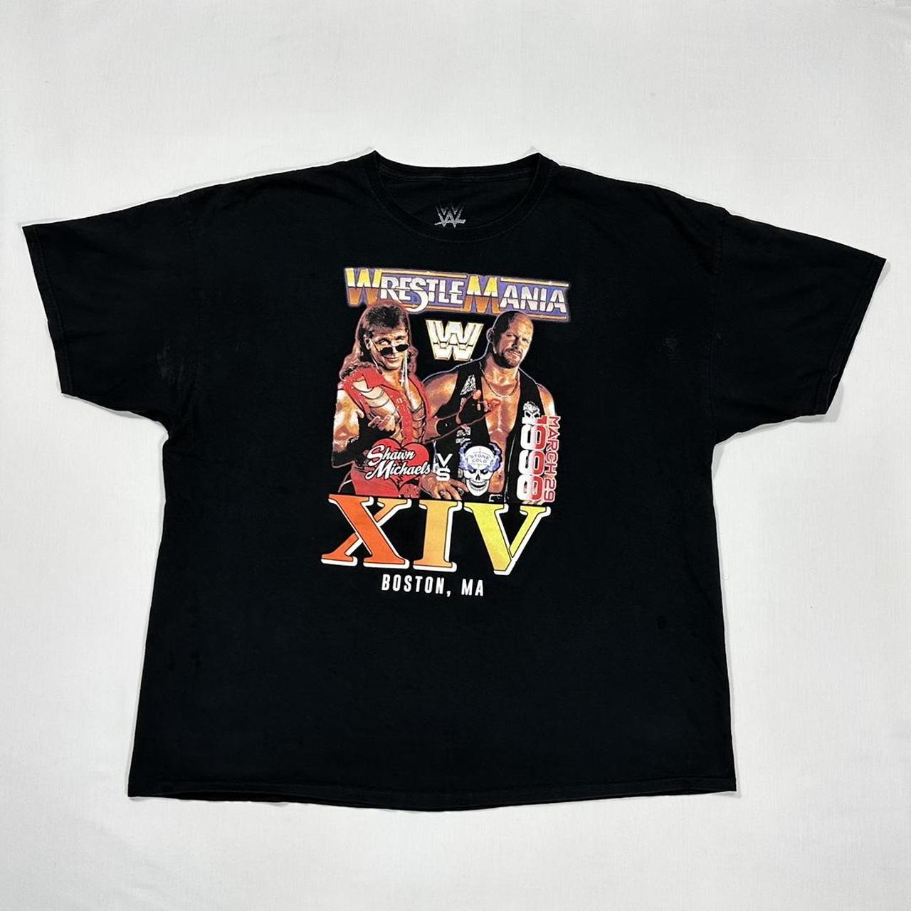 WWF WrestleMania Shirt WWF WrestleMania XIV Stone... - Depop