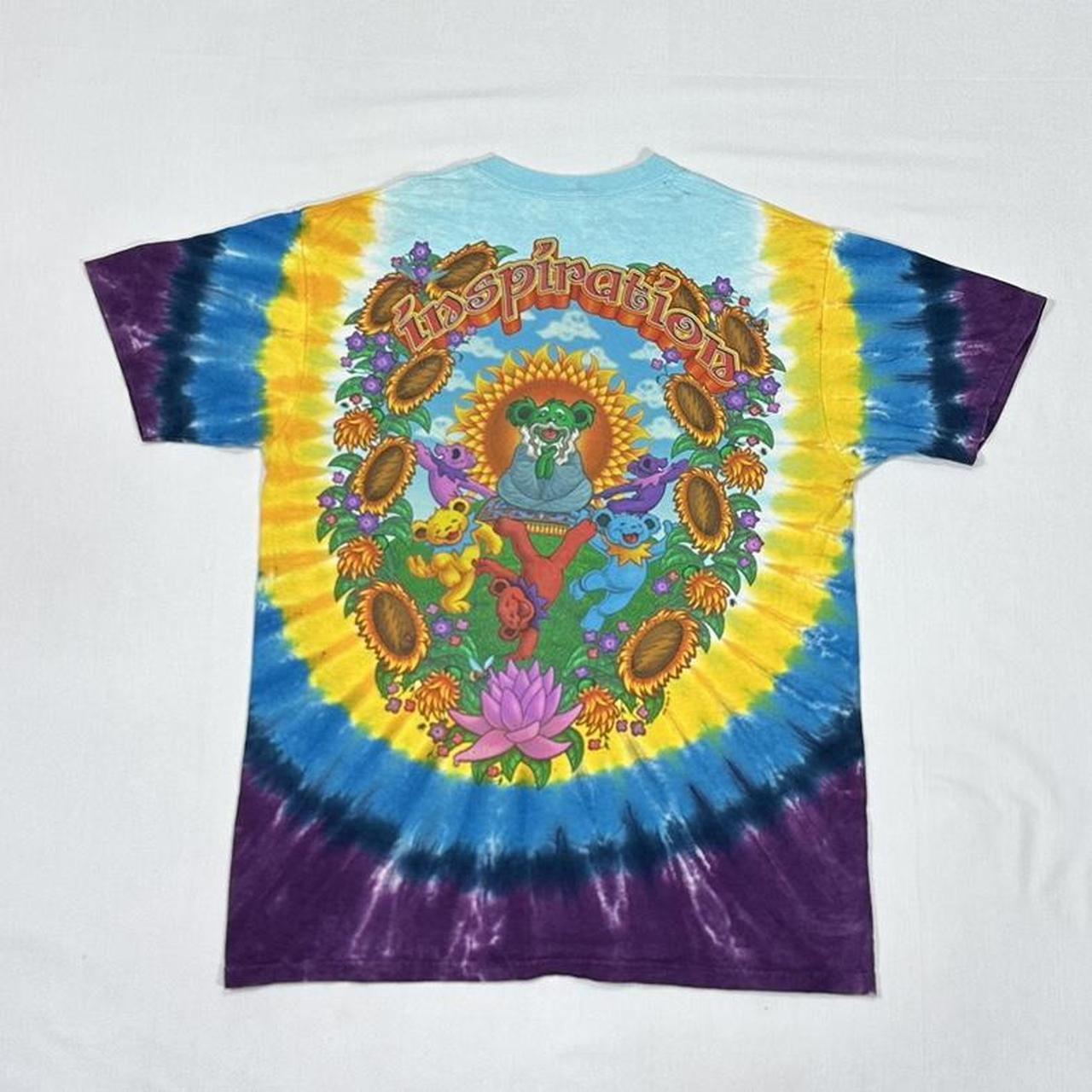 Grateful Dead Shirt Liquid Blue Grateful Dead... - Depop