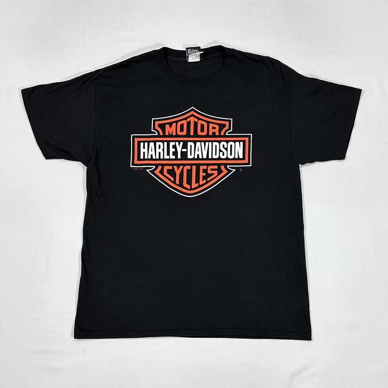Vintage Y2K Harley Davidson Shirt Cyber Y2K Harley... - Depop