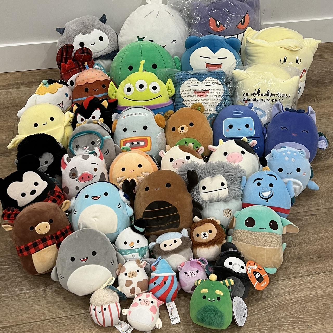cheap squishmallows for sale! most are brand new... Depop