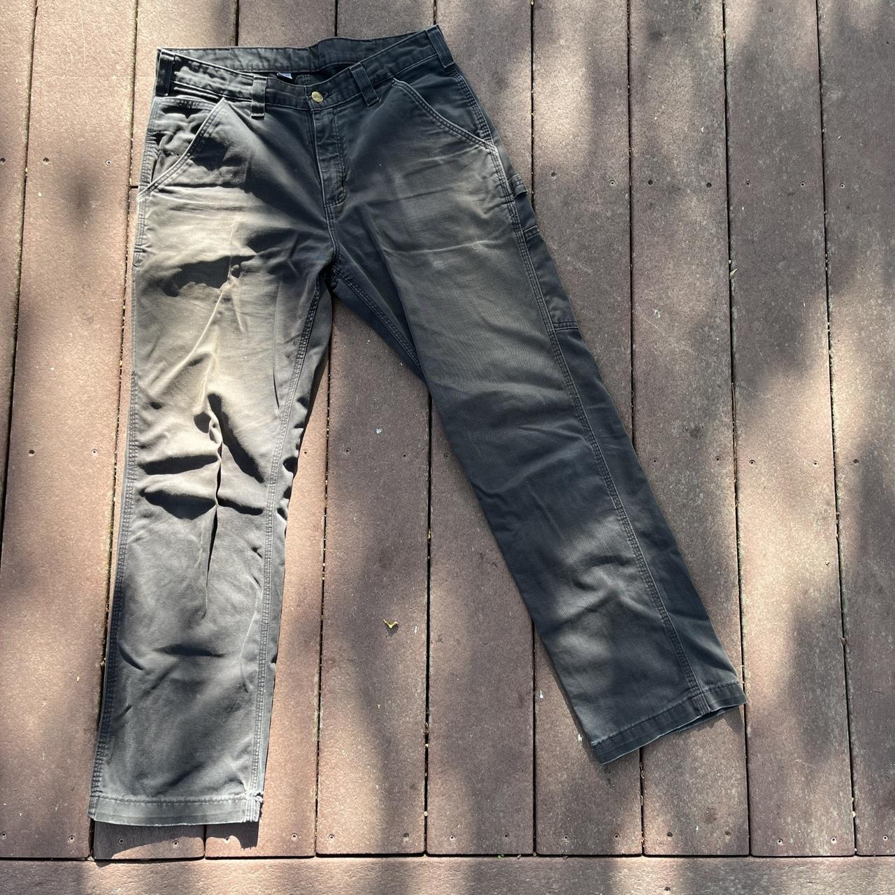 Carhartt Twill 5-pocket Utility Pants Size... - Depop