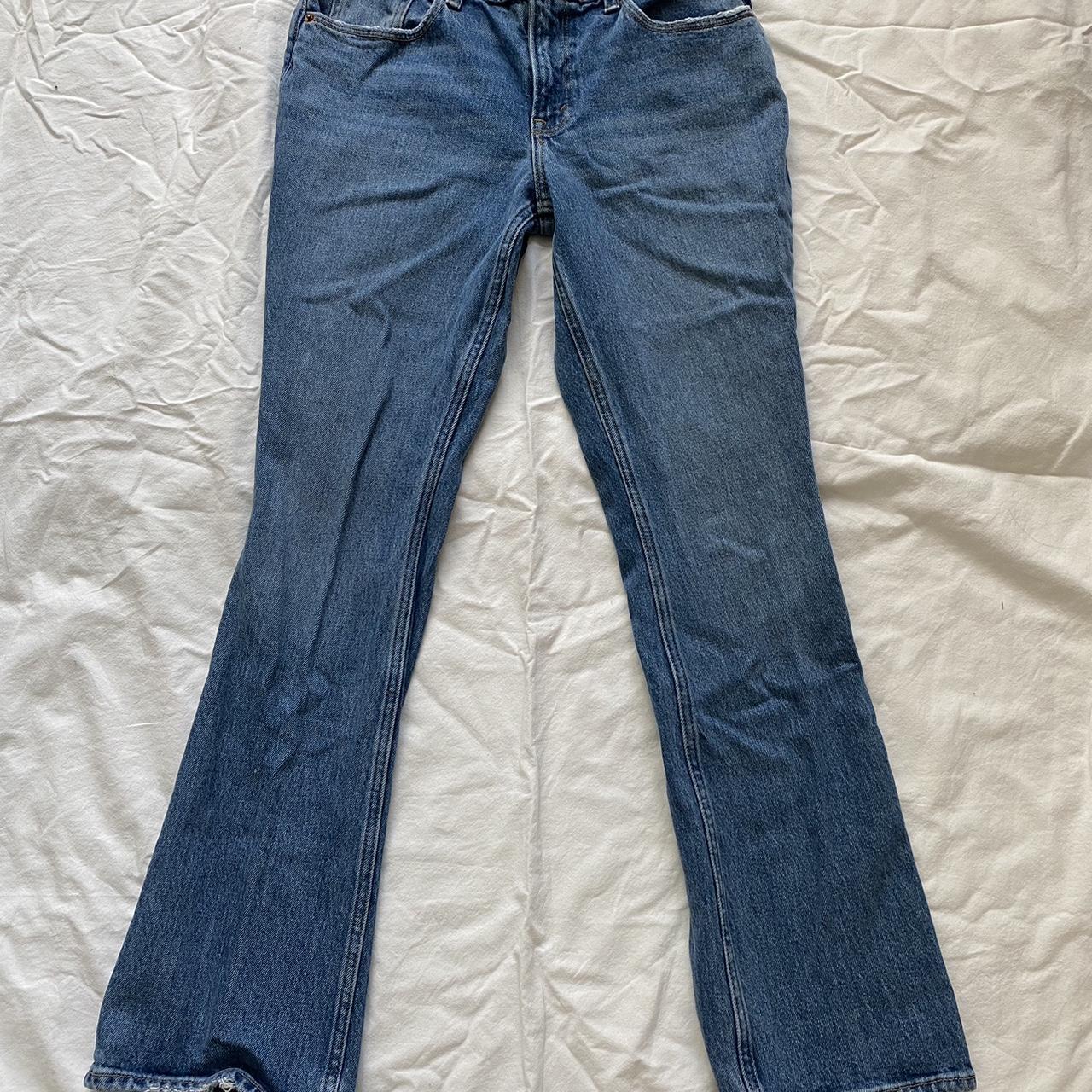 Abercrombie and Fitch curve love jeans only worn... - Depop