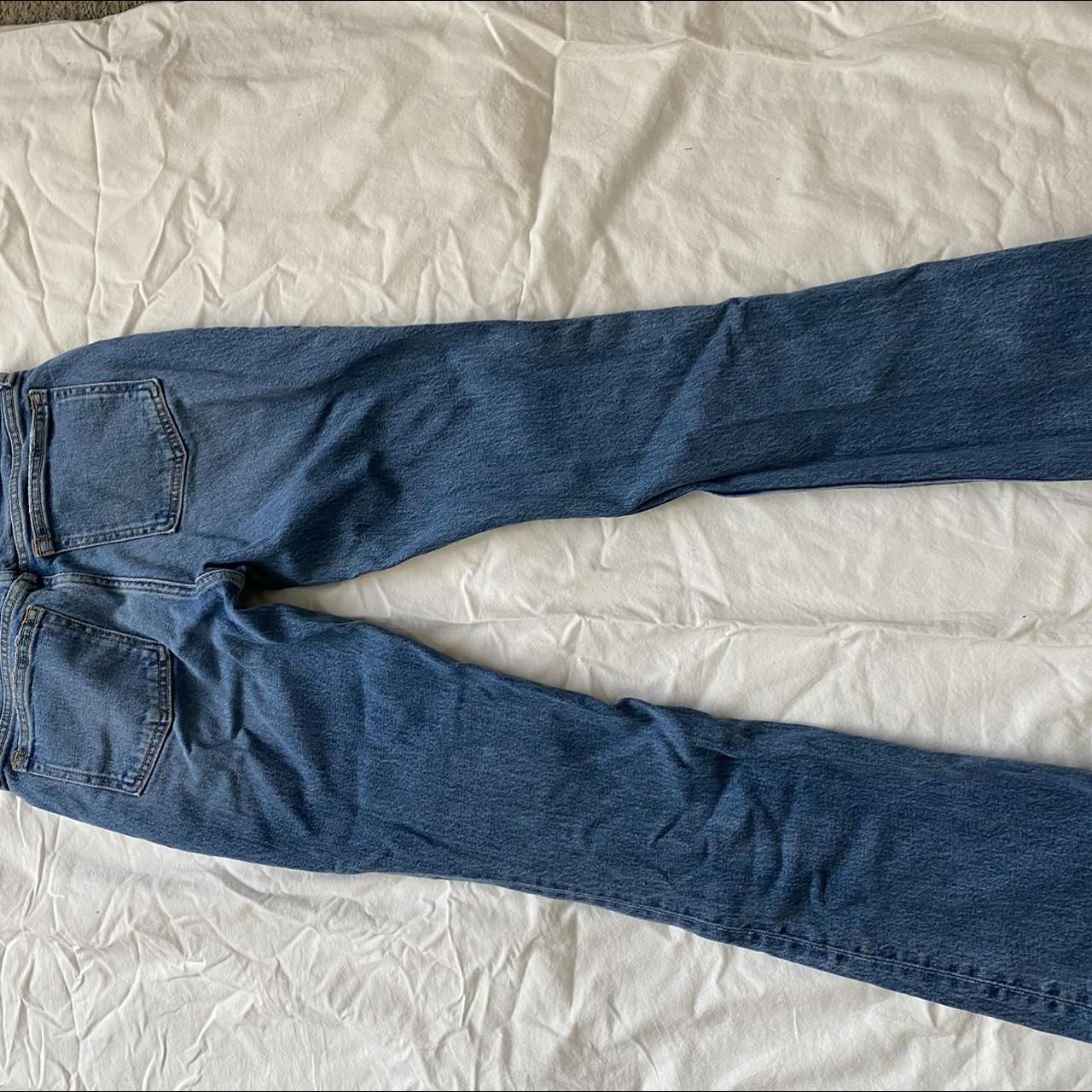 Abercrombie and Fitch curve love jeans only worn... - Depop