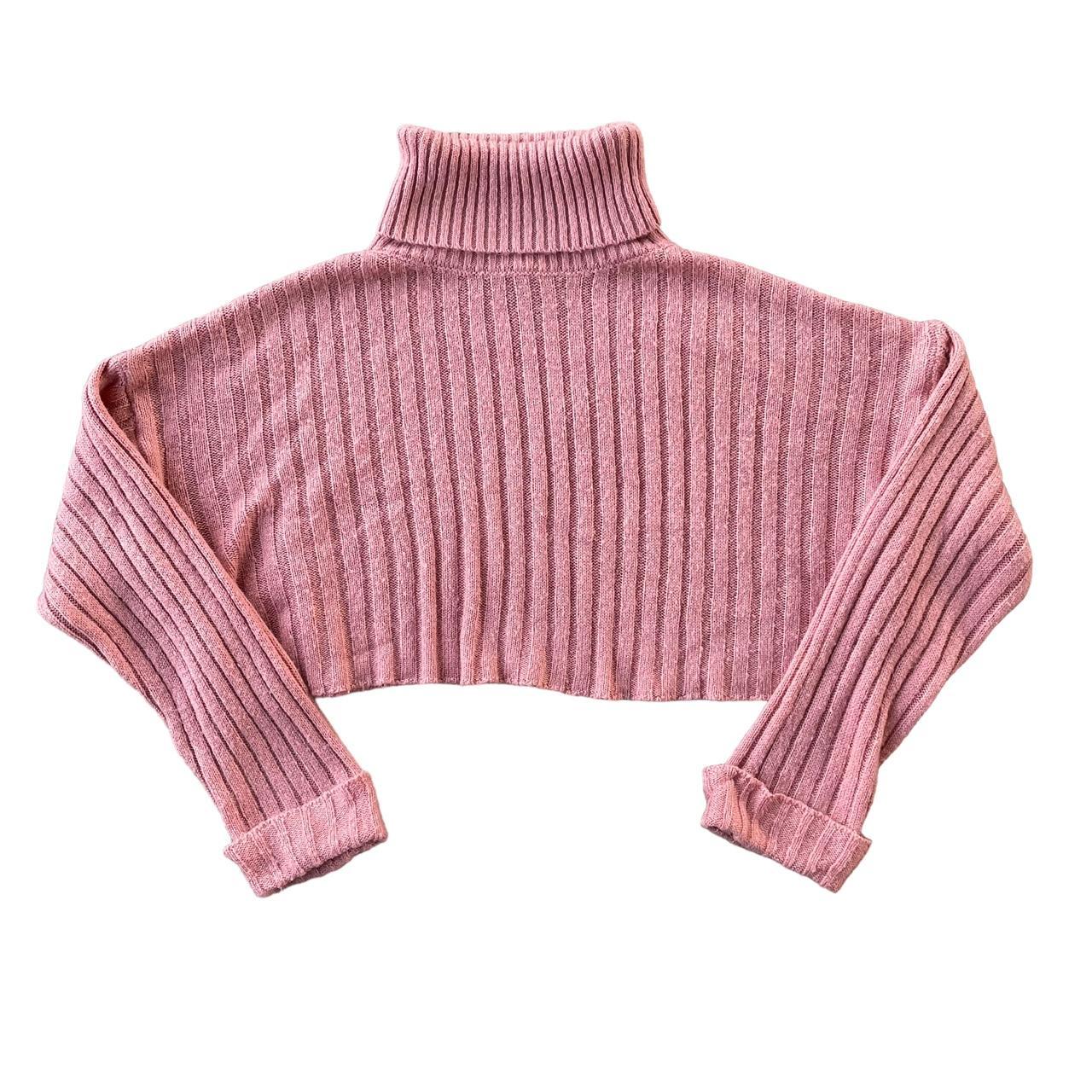 Pink turtleneck forever 21 best sale