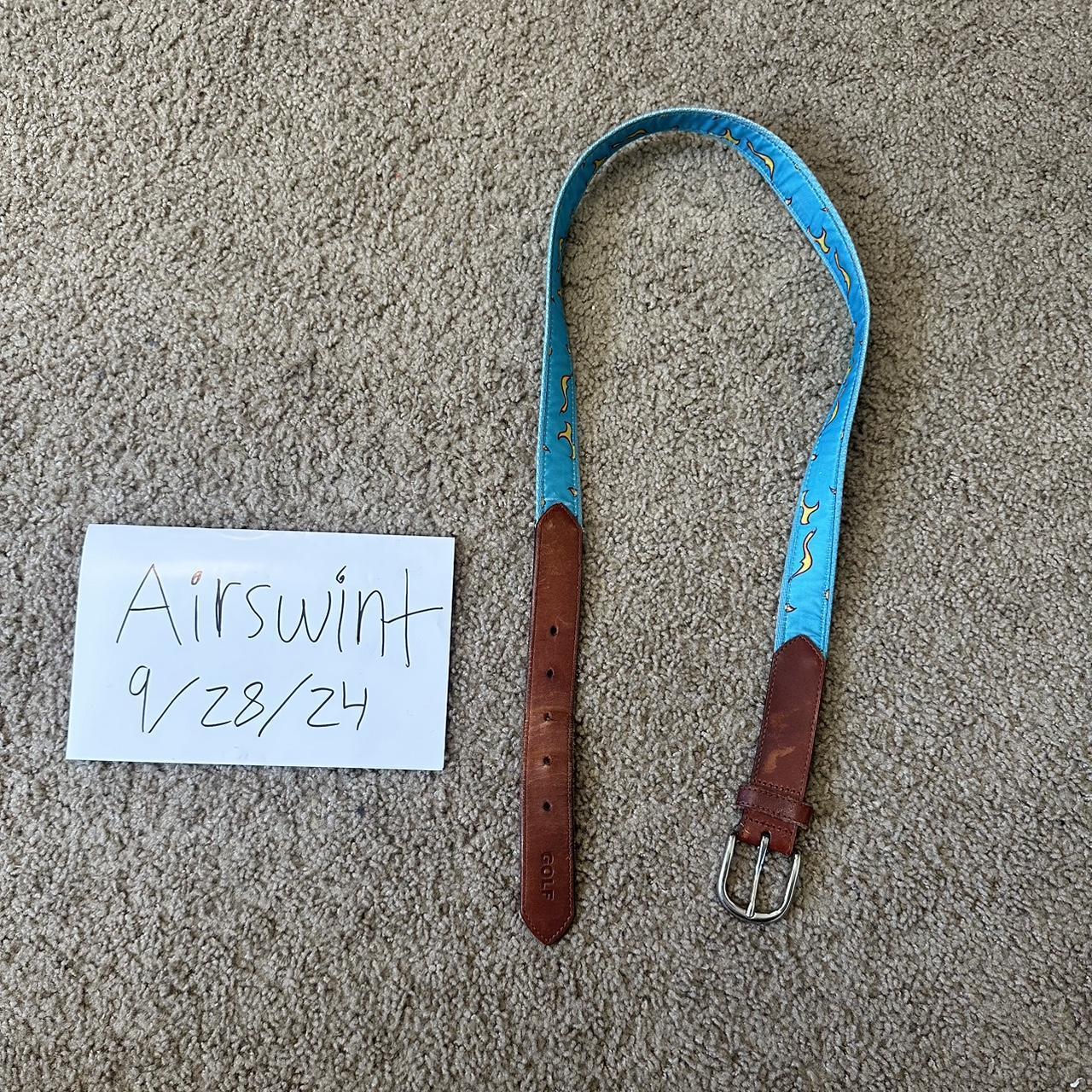 【美品】ゴルフワング　ベルト　ファイヤー柄 Golf Wang | Accessories | Golf Flame Belt | Poshmark