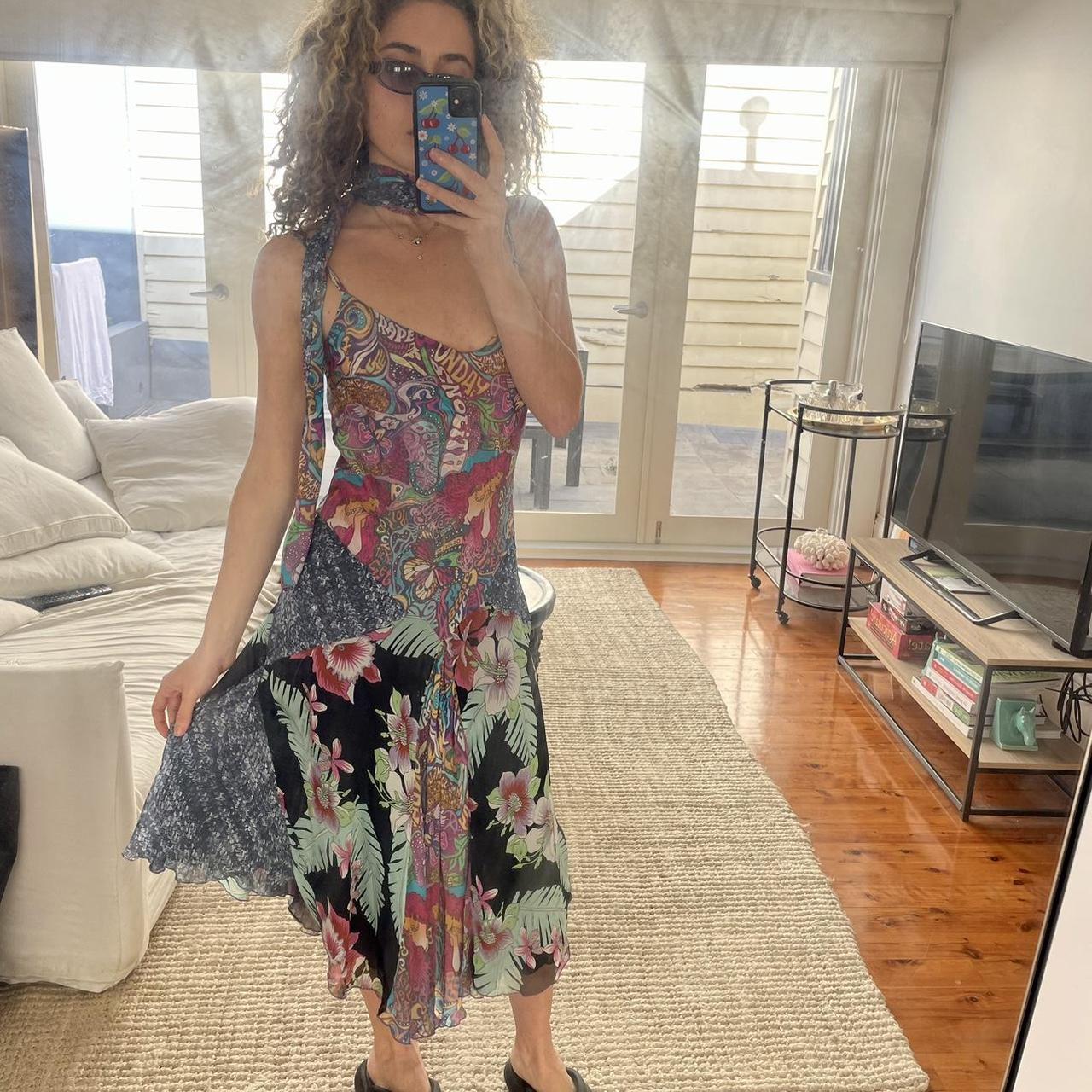 Vintage Nolita NYC dress (made in Italy) No size tag... Depop