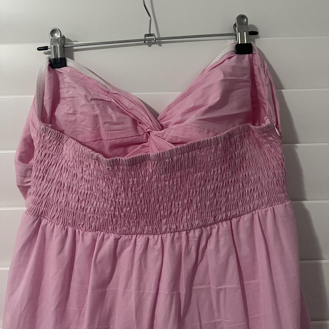 Reverse Pink Midi Dress Bought from Charcoal Depop