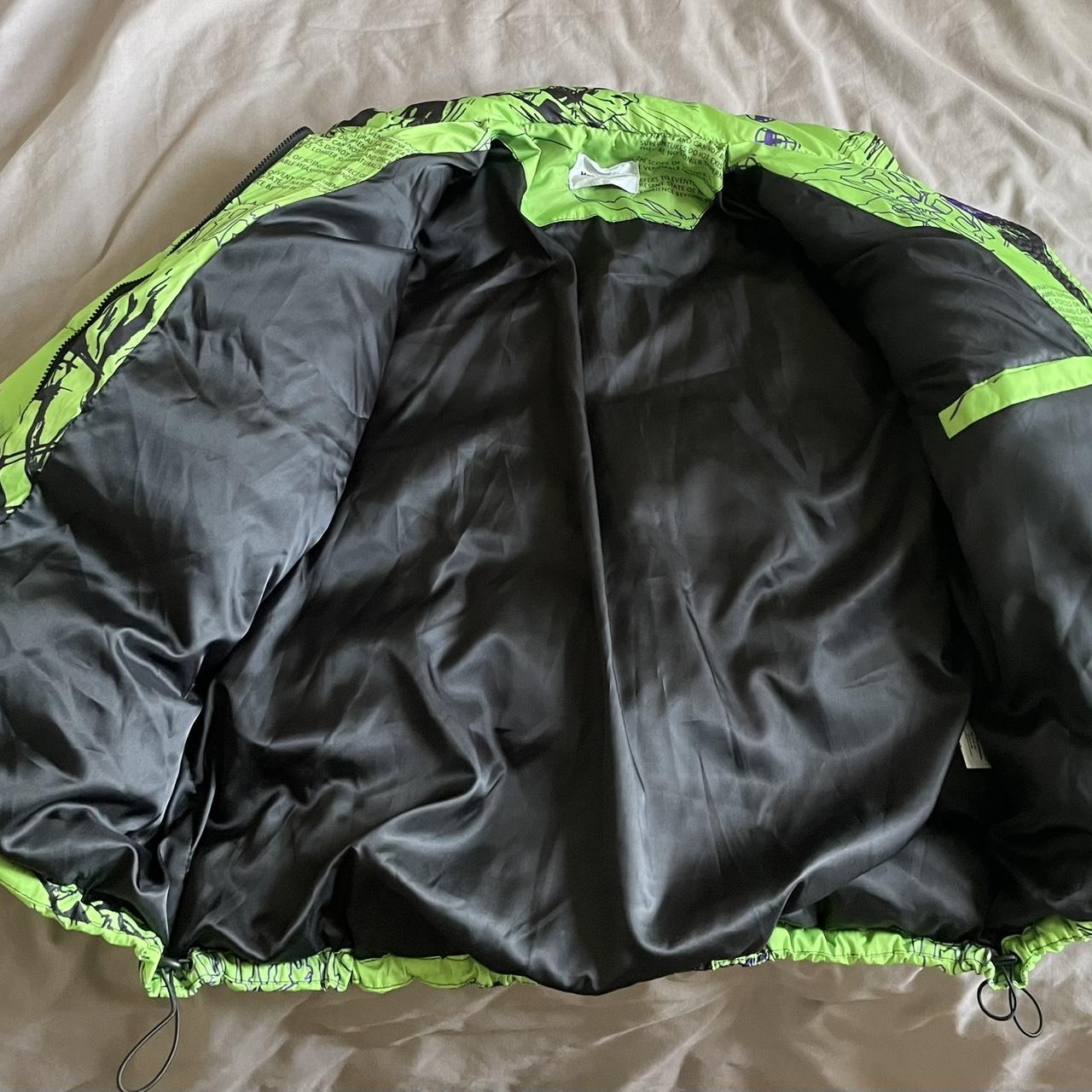 Neon green Men's L /Women's XL anime puffer | Depop Neon green Men's L /Women's XL anime puffer | Depop