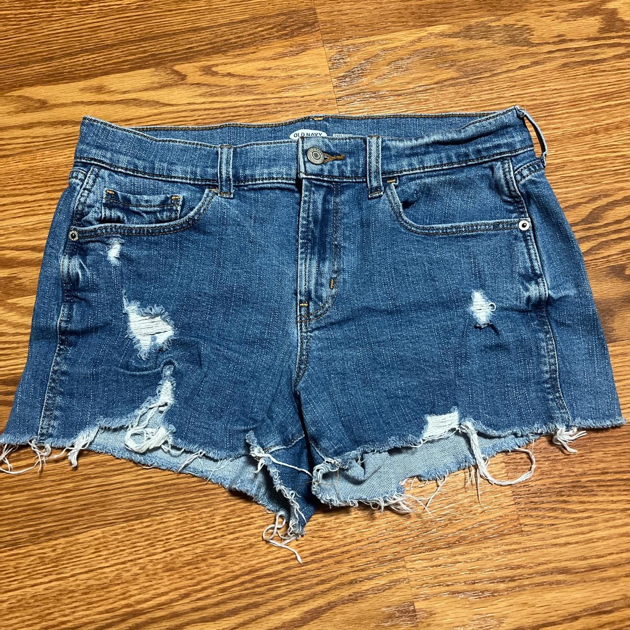Old Navy Women's Blue and Navy Shorts (2)