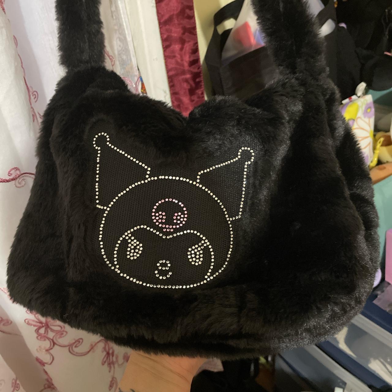 kuromi fuzzy messenger bag from forever 21 never... Depop