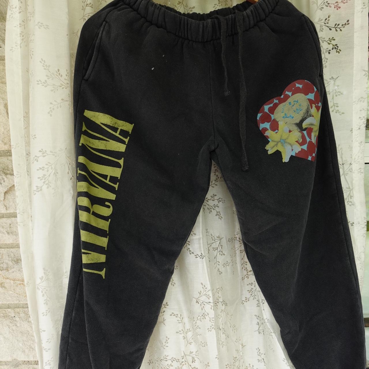 urban outfitters nirvana sweats -> very good condition - Depop