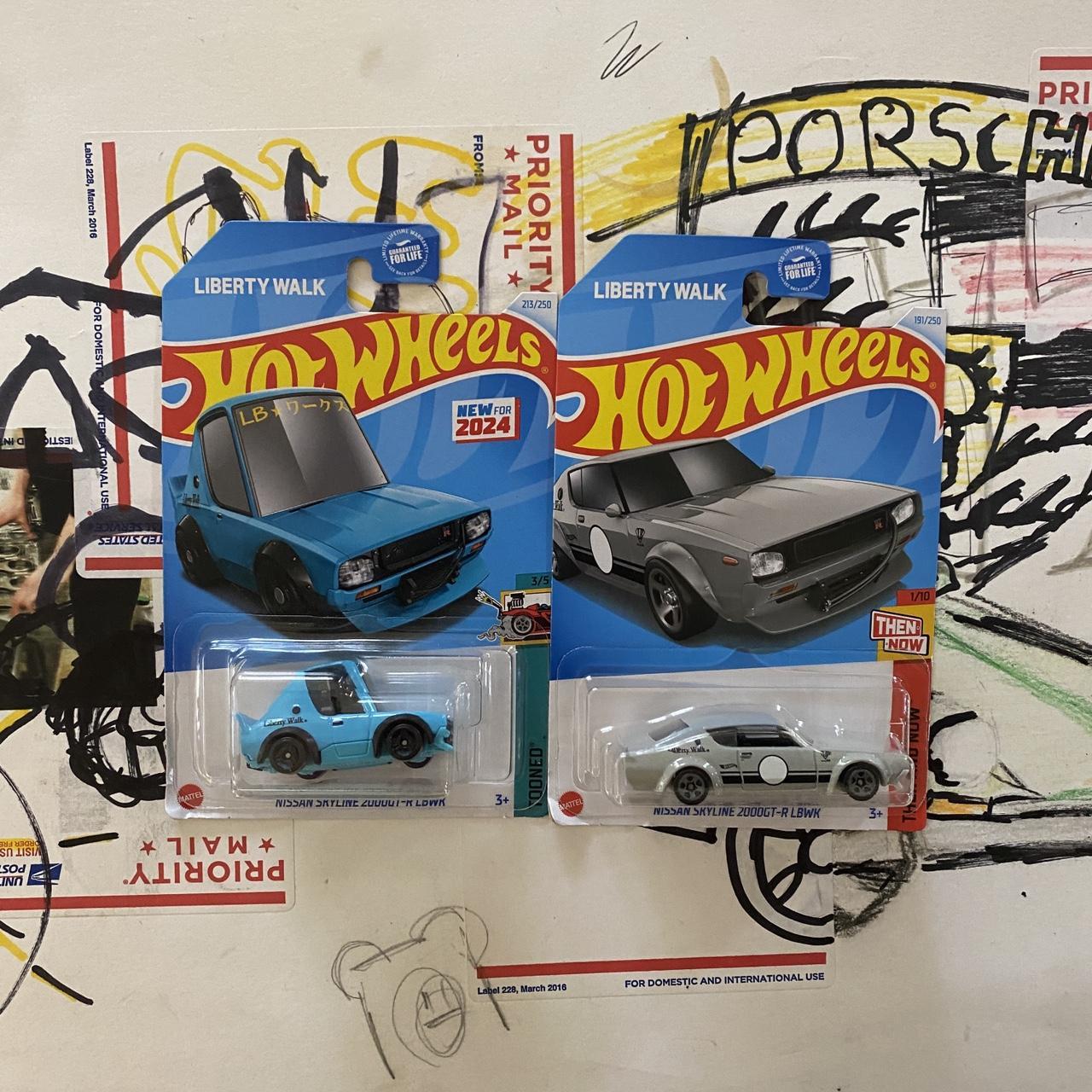 Hot Wheels LBWK Liberty Walk サイン入り Hot Wheels Liberty Walk LBWK (black) Silhouette Nissan