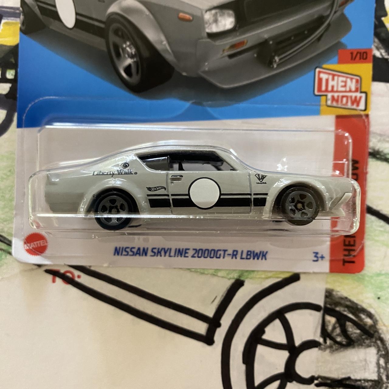 Hot Wheels LBWK Liberty Walk サイン入り Hot Wheels Nissan Skyline 2000GT-R LBWK Liberty Walk Blue