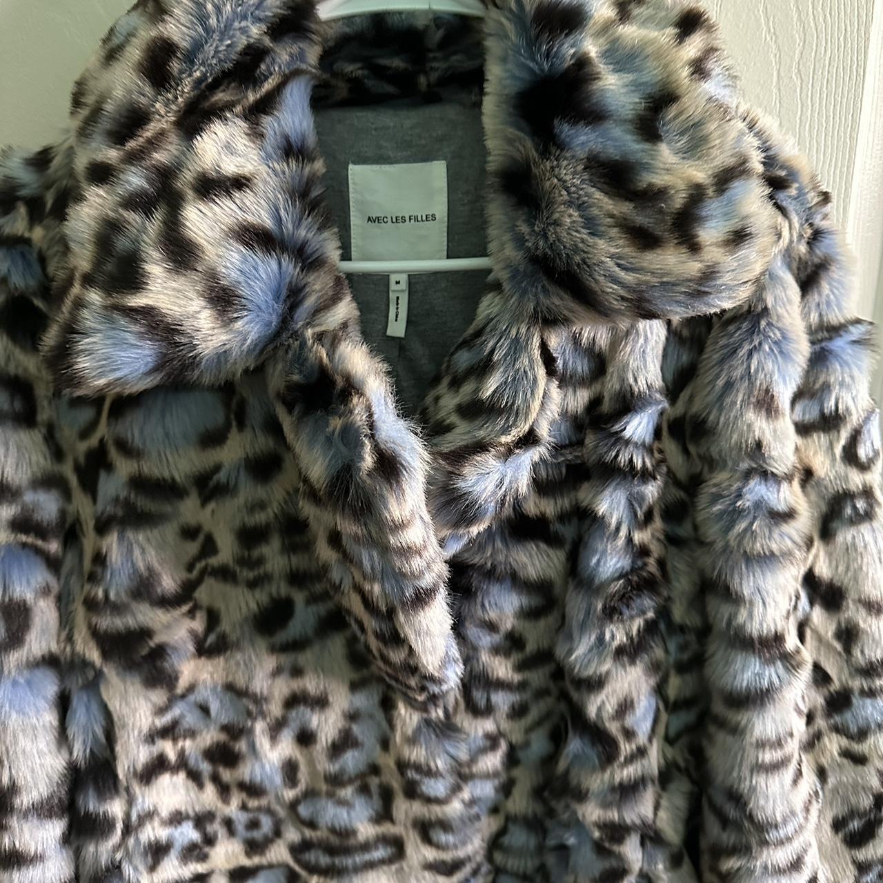 Avec les outlet filles leopard coat