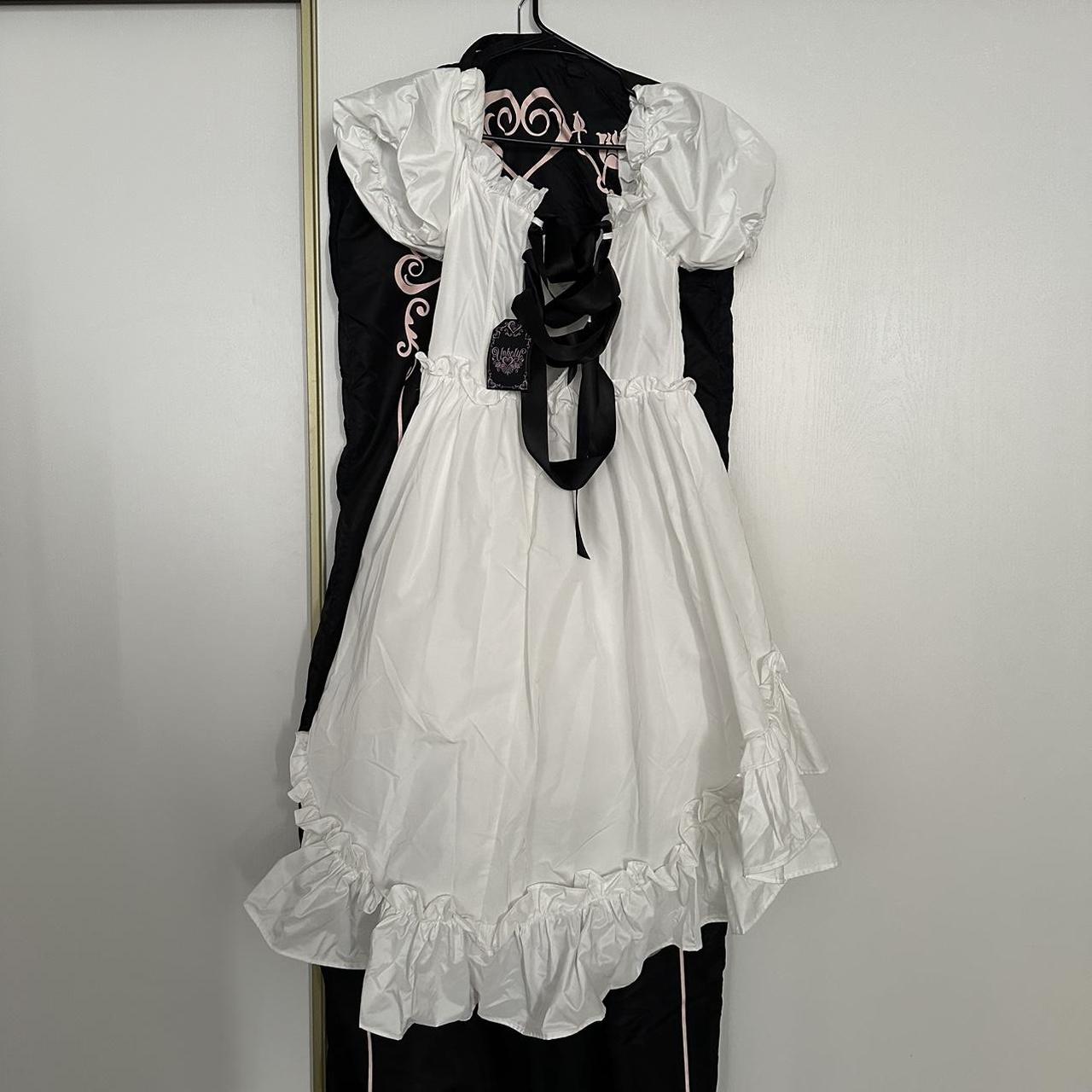 Dolls Kill Unholy Deeply Devoted Taffeta Dress Size... Depop