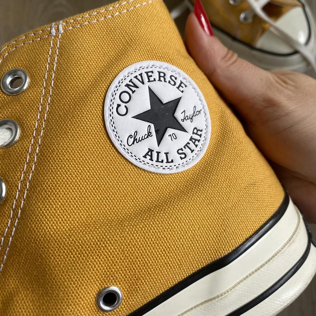 burnt yellow converse chuck taylor 70 mens 7.5