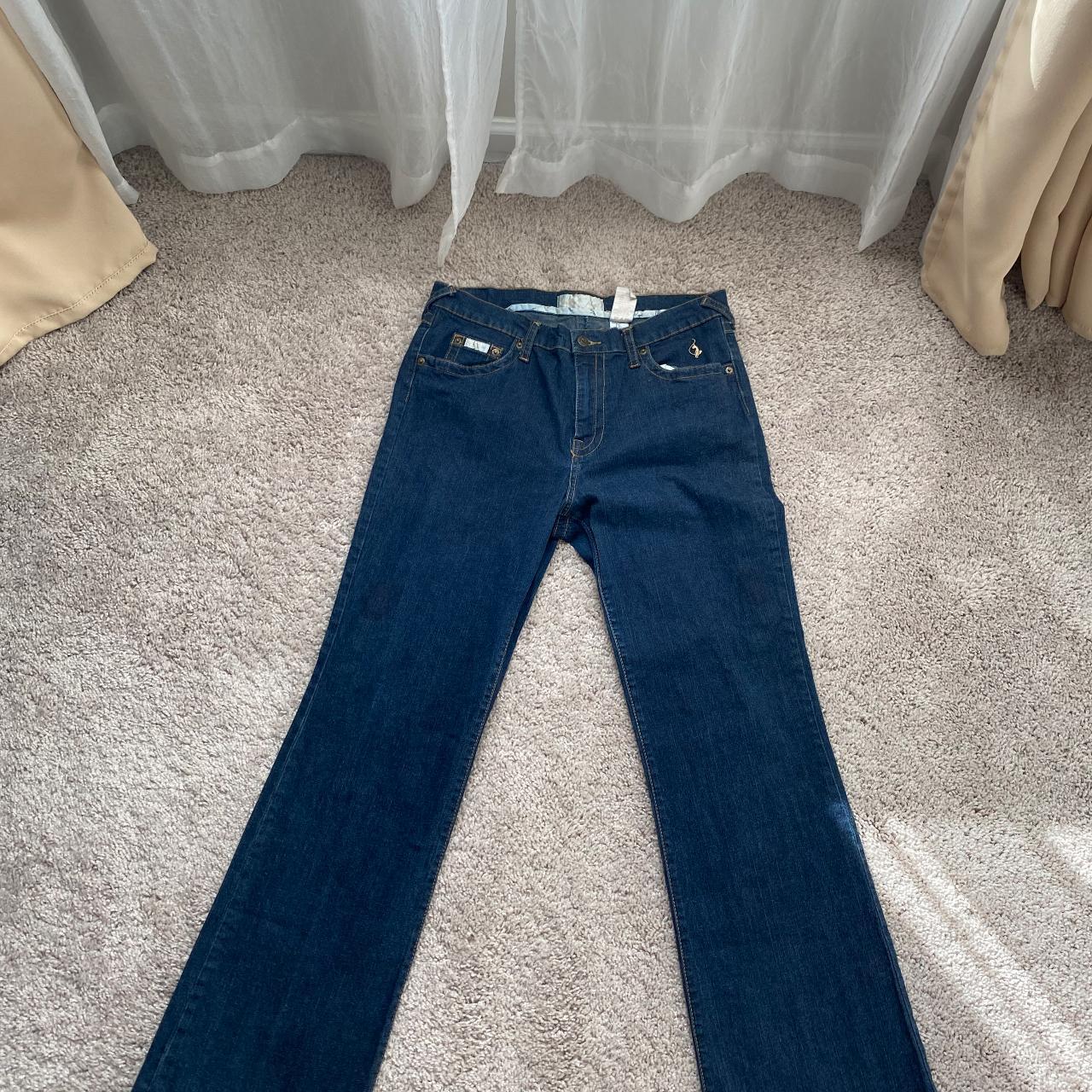 Baby Phat midrise flared jeans size us 16 but def... - Depop