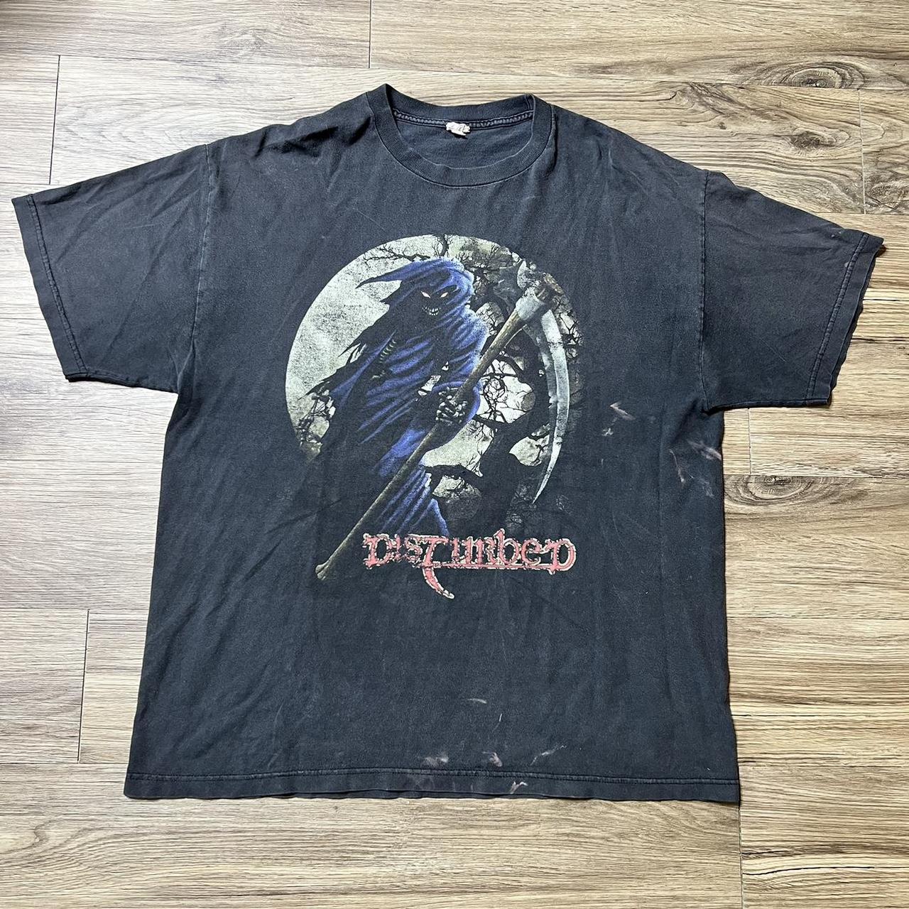 American Vintage Men's Black Tshirt Depop