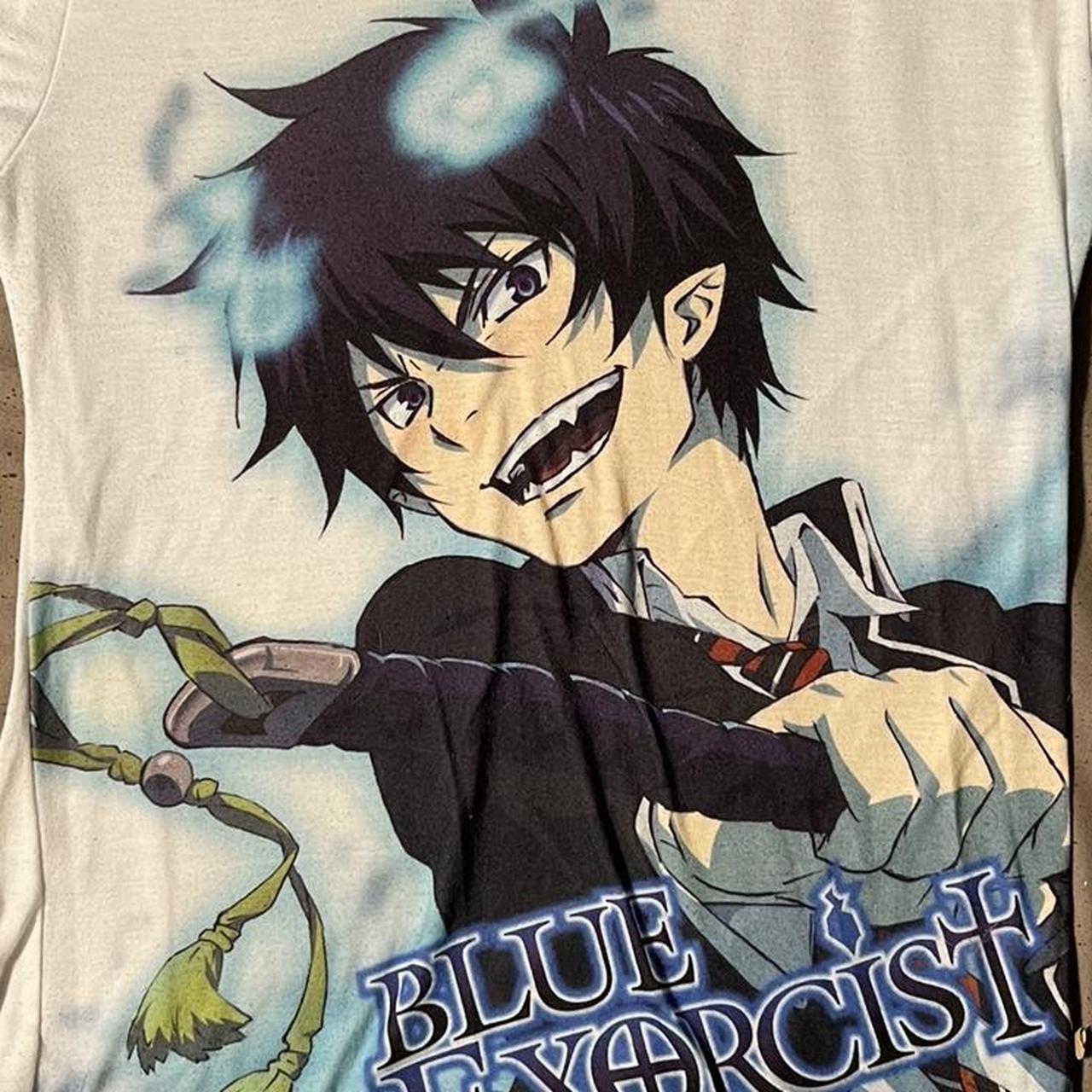 t shirt blue exorcist