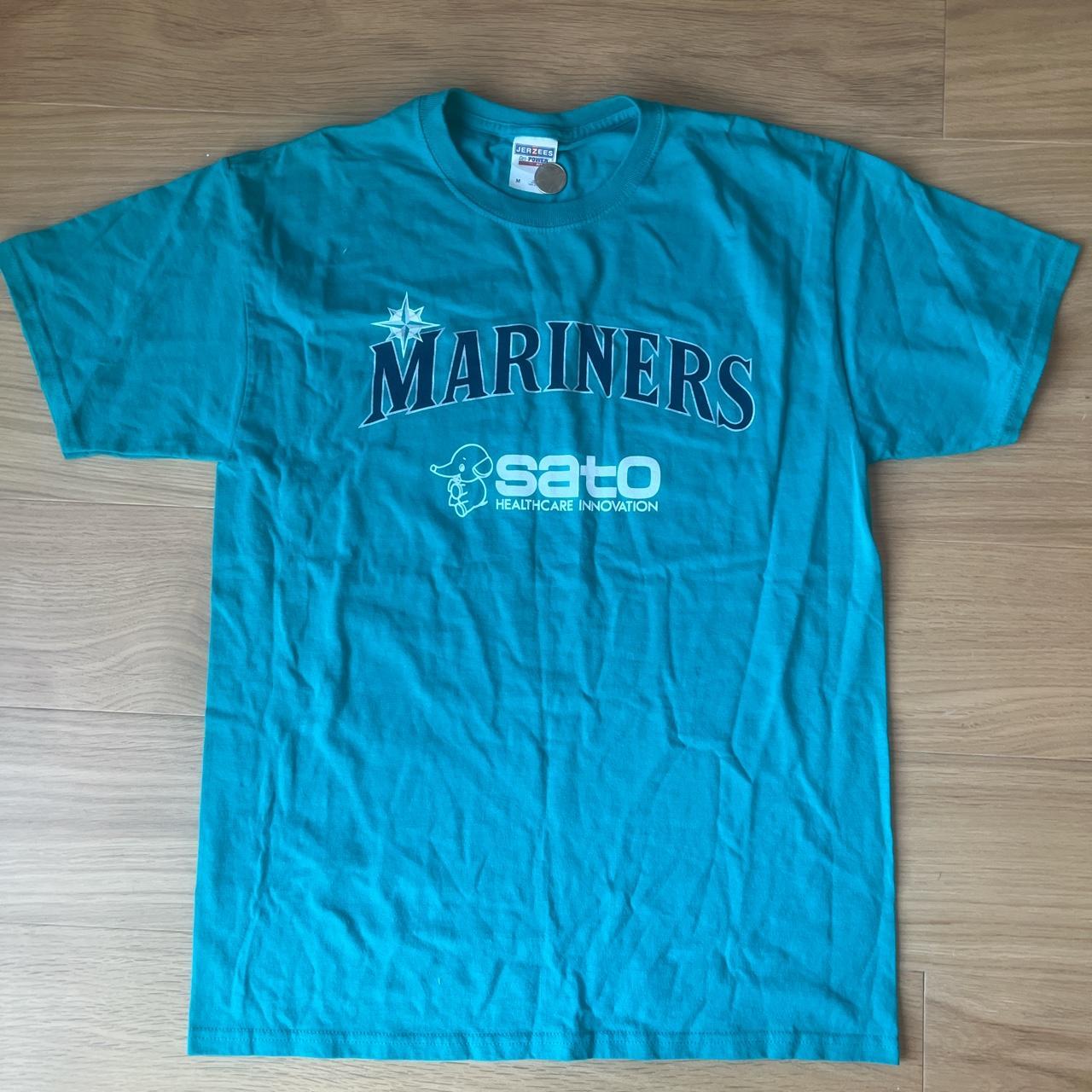 Womens Seattle Mariners Pink T-Shirt Size M