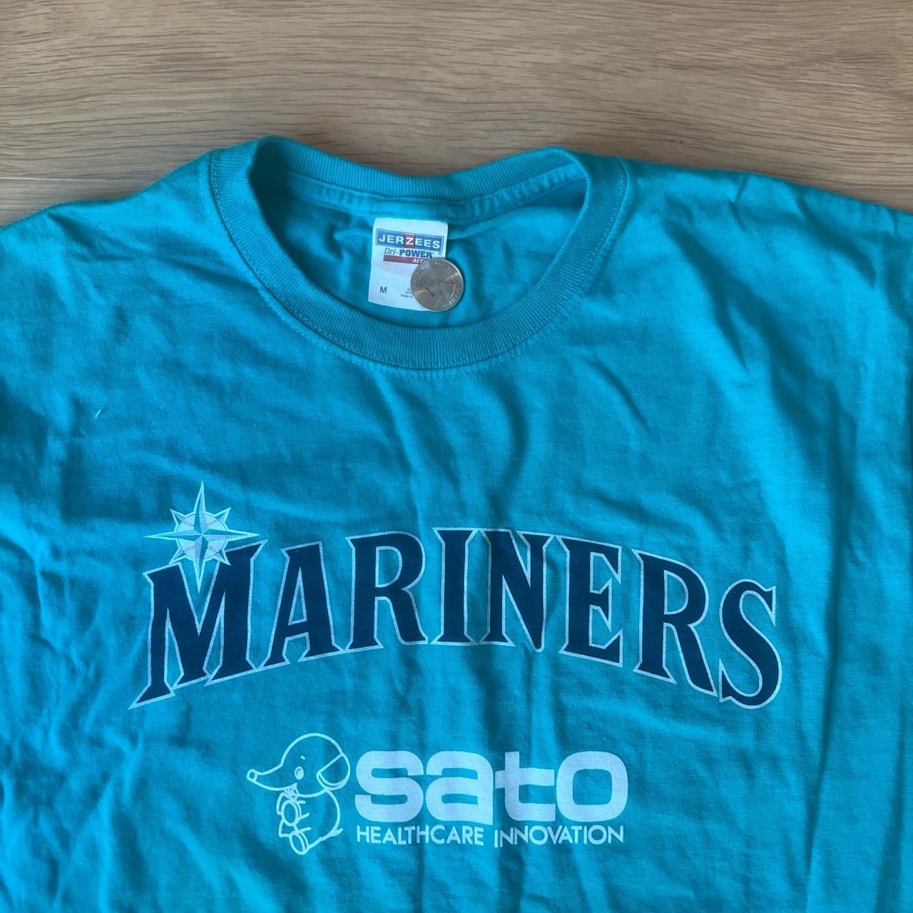 Seattle mariners size large tie dye t shirt. Seattle - Depop