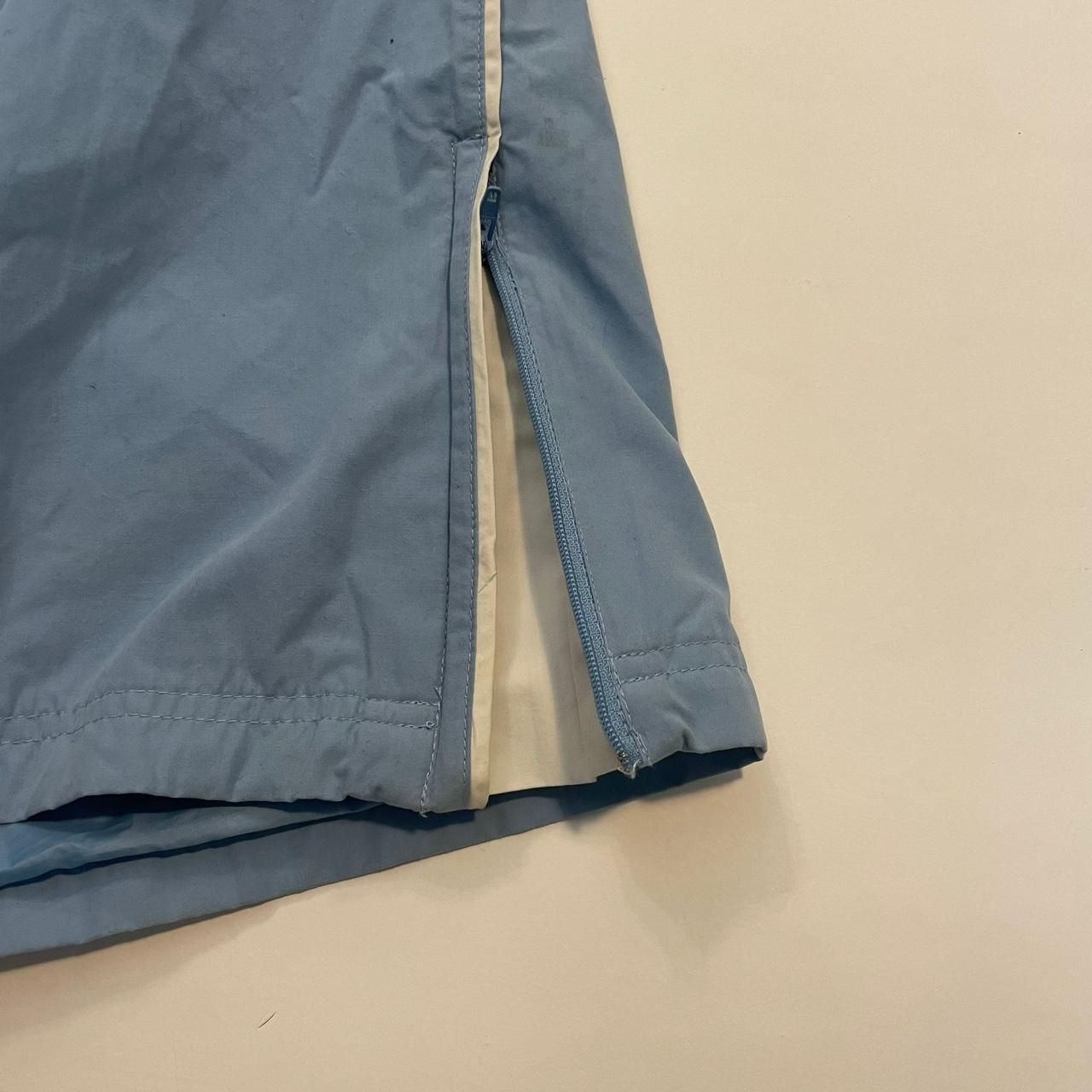 Nike blue track pants sweatpants vintage 00s... Depop