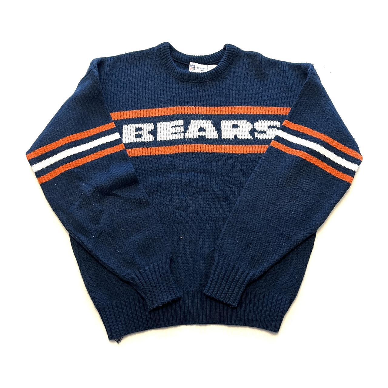 Men's Navy Chicago Bears Retro Sweater