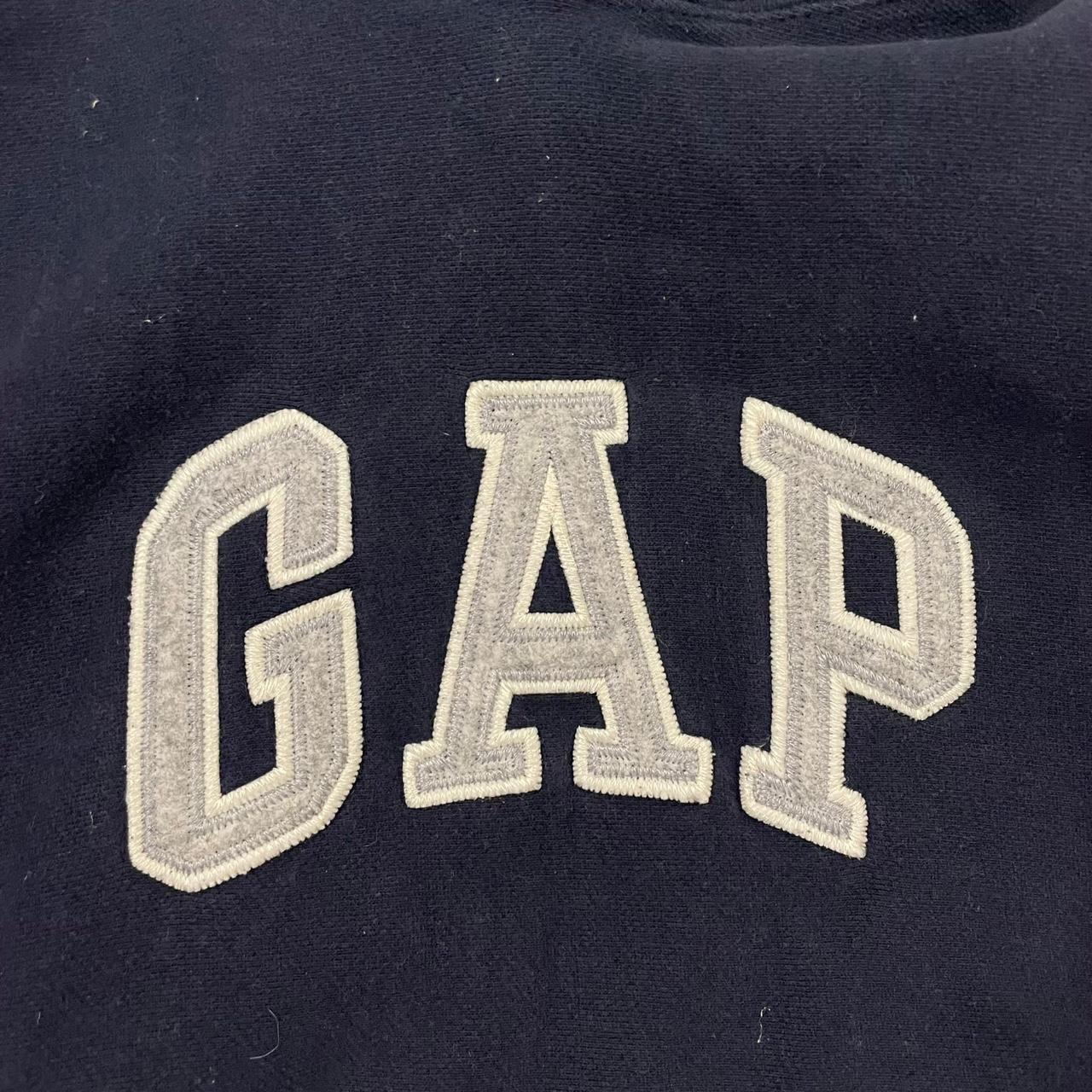 Gap Navy Hoodie Sportswear Size women’s S Length... - Depop
