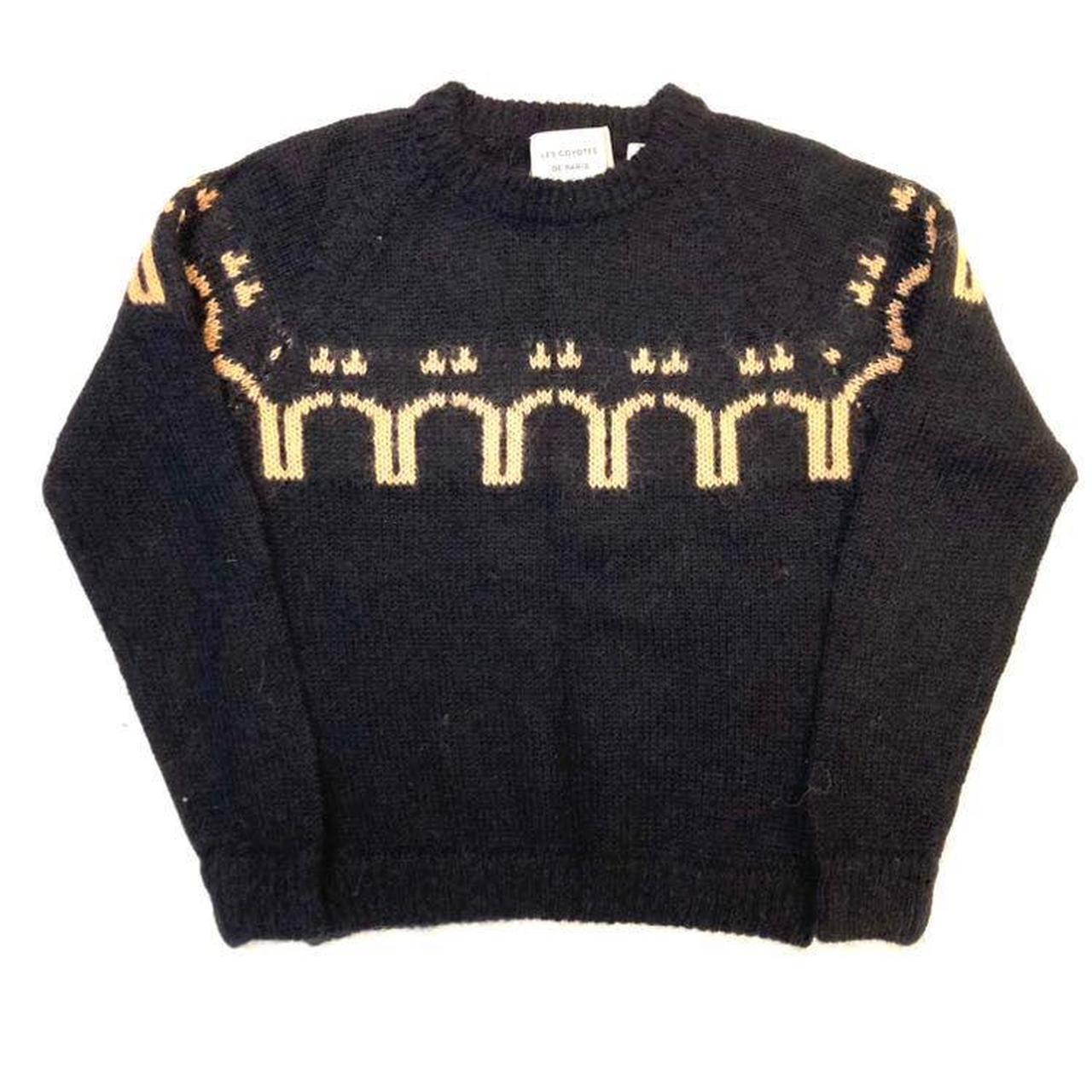 Les Coyotes de Paris Sweater Jumper Retro Size