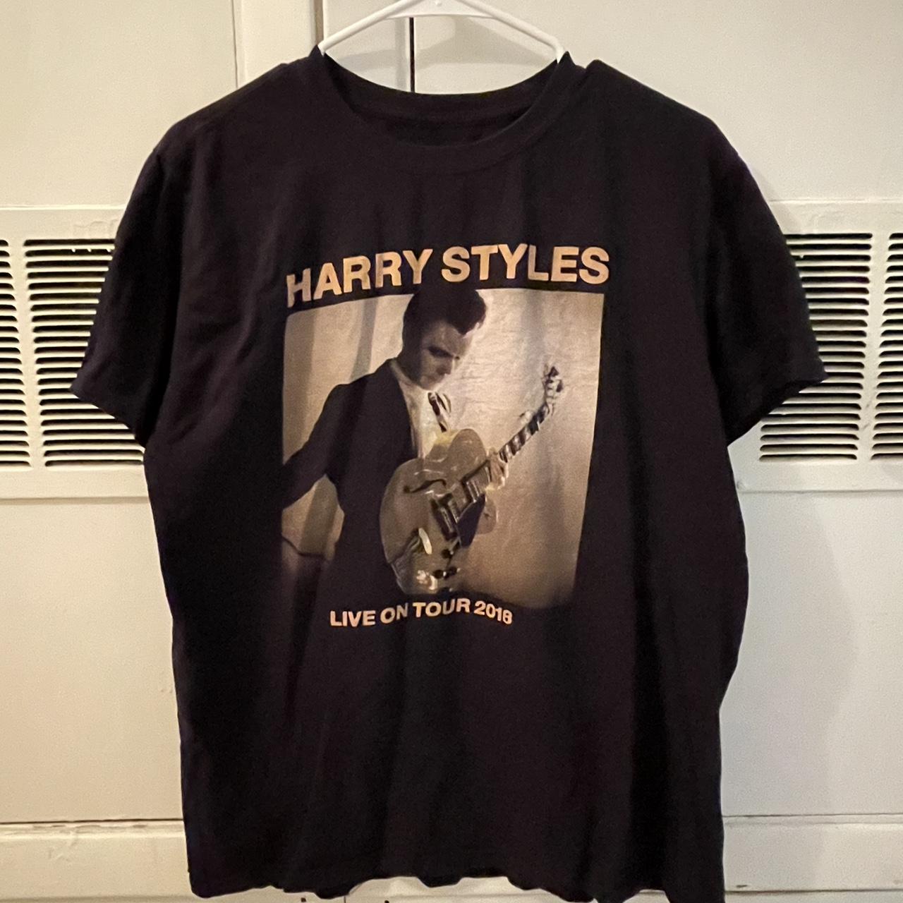 Harry styles live on your 2018 merch shirt HS1... - Depop