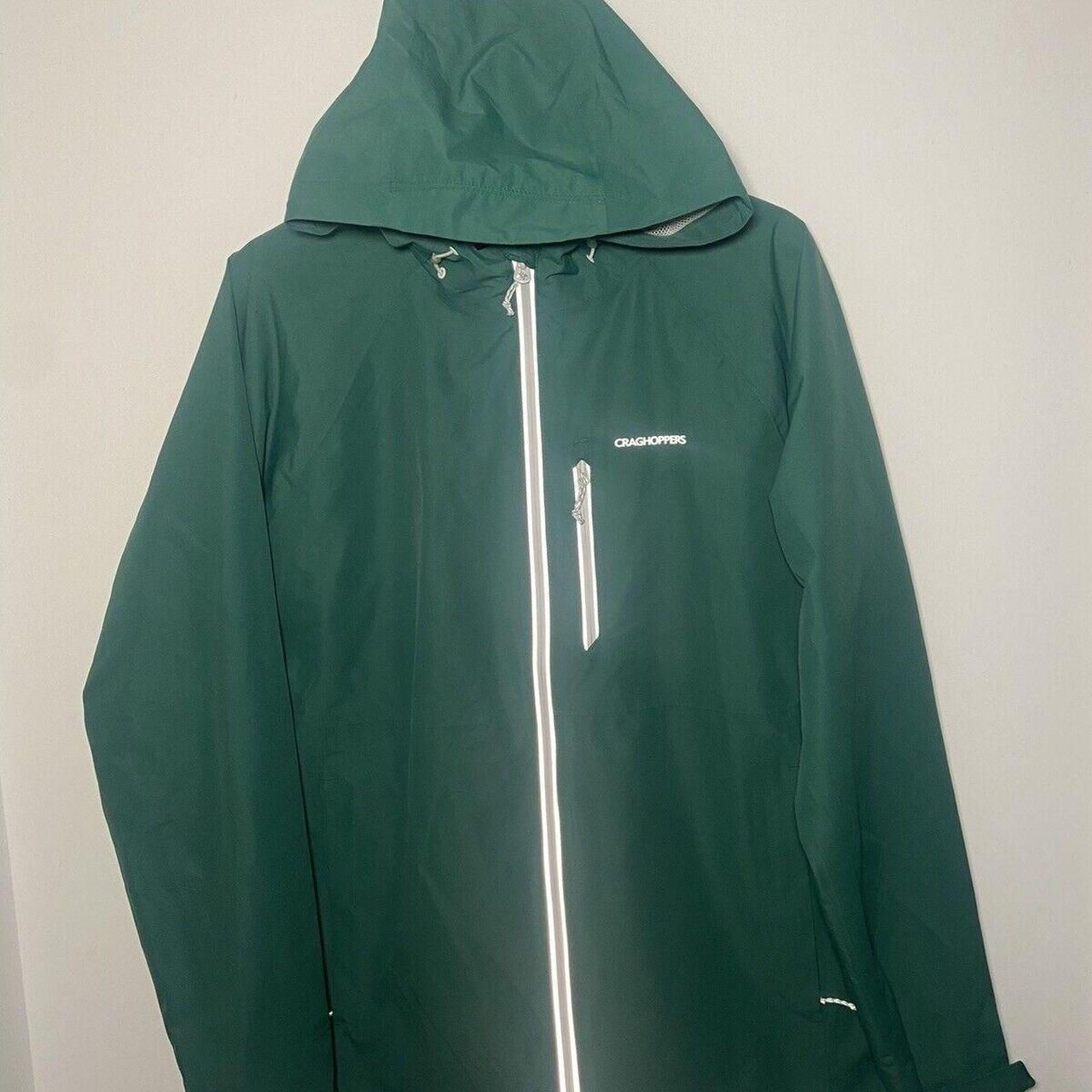 Craghoppers Lite Waterproof Aquadry Green Jacket UK... - Depop