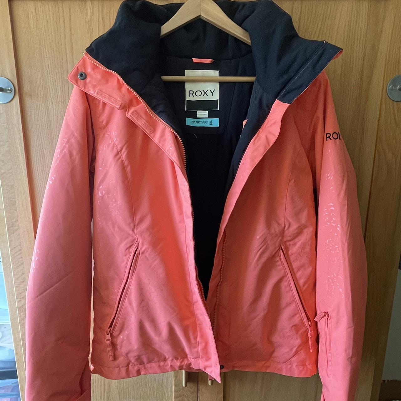 Brand new Roxy ski jacket in coral | Brand new with - Depop