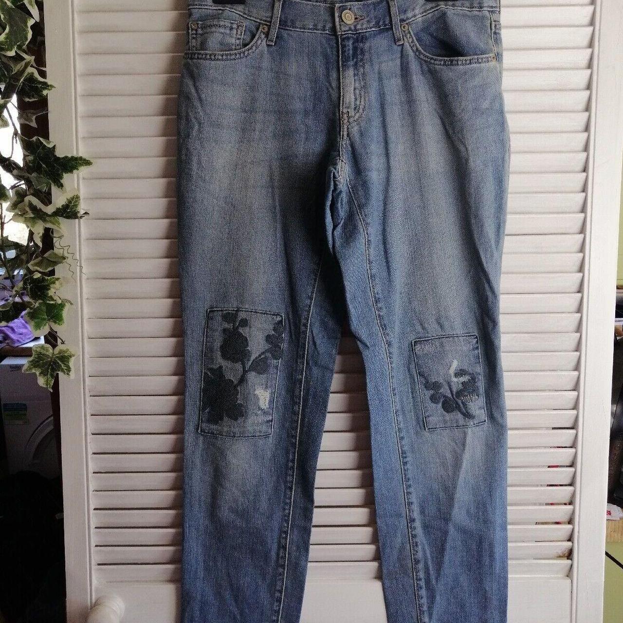 EDDIE BAUER Womens Boyfriend Slim Jeans size 8... - Depop