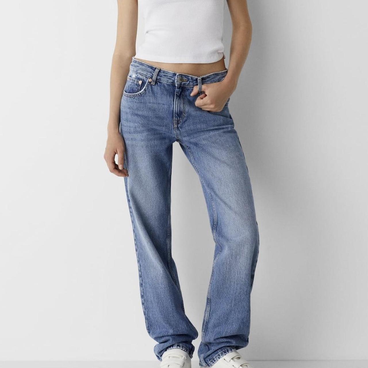 Straight leg baggy boyfriend jeans Mid/low rise. - Depop