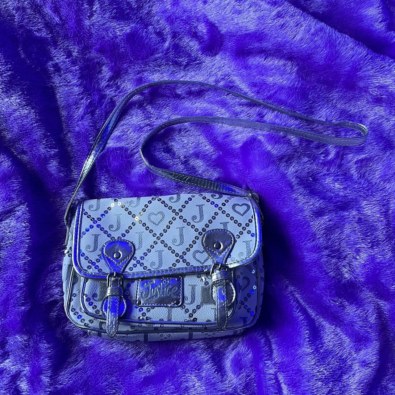 Justice White and Silver Bag Depop