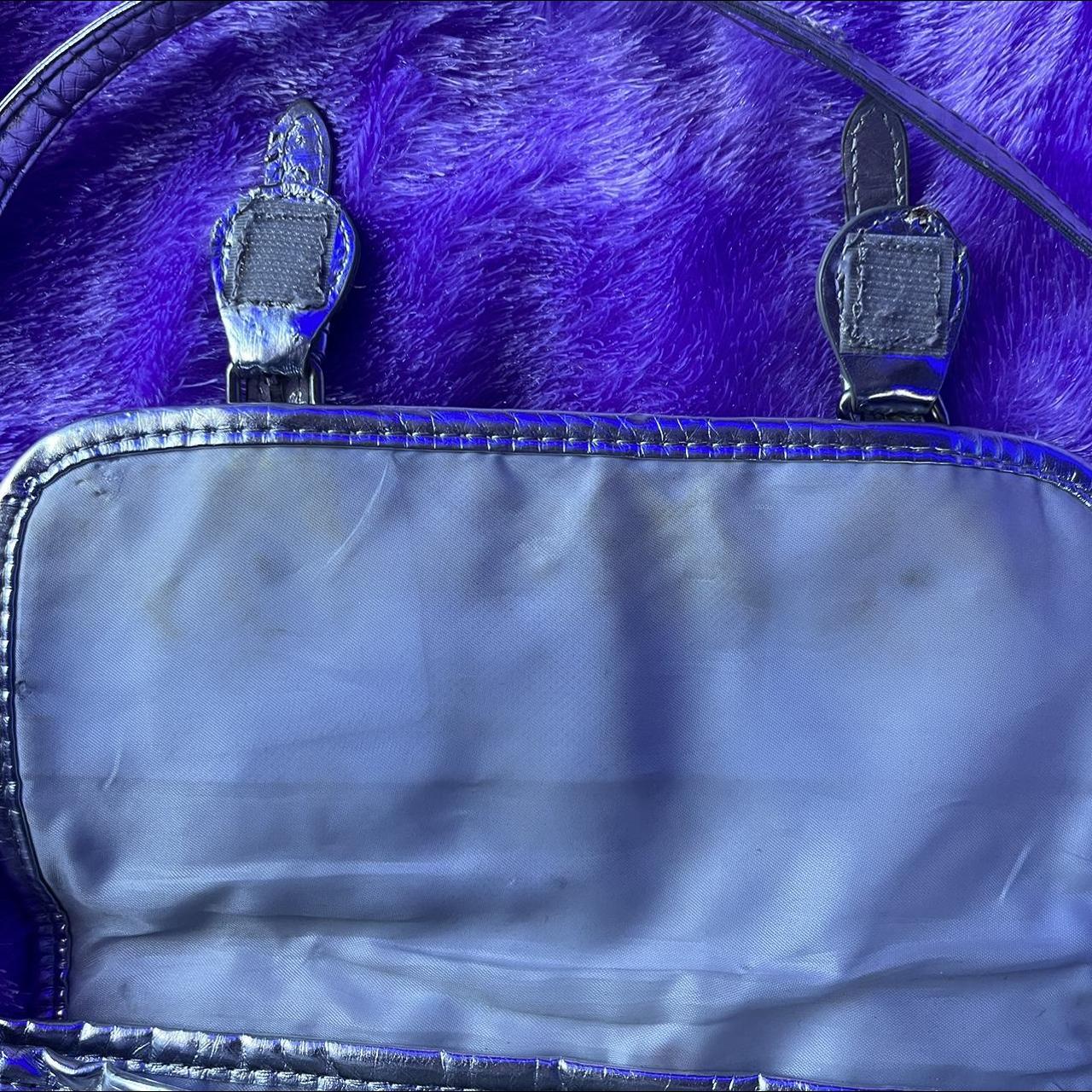 Justice White and Silver Bag Depop