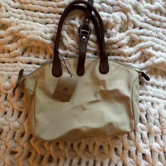 Aigner discount canvas bag