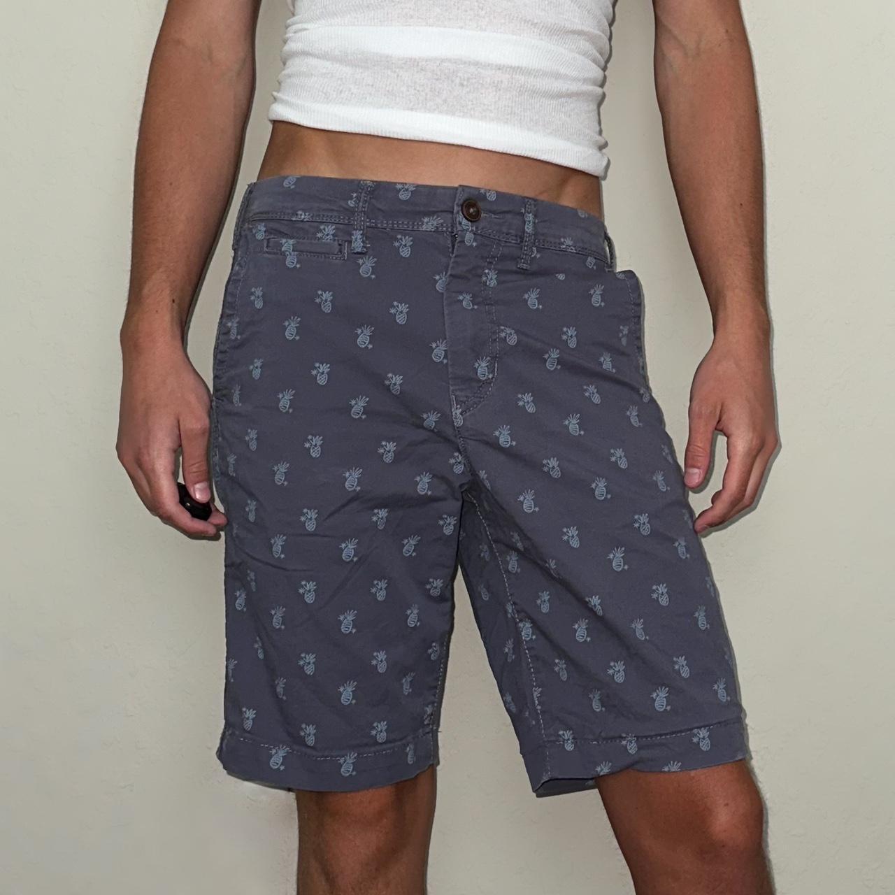 american eagle pineapple shorts