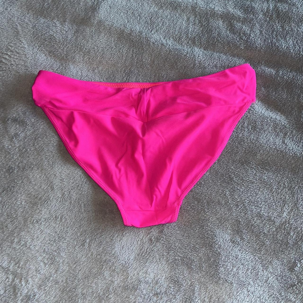 Aerie Pink bikini bottoms! Never worn but... Depop