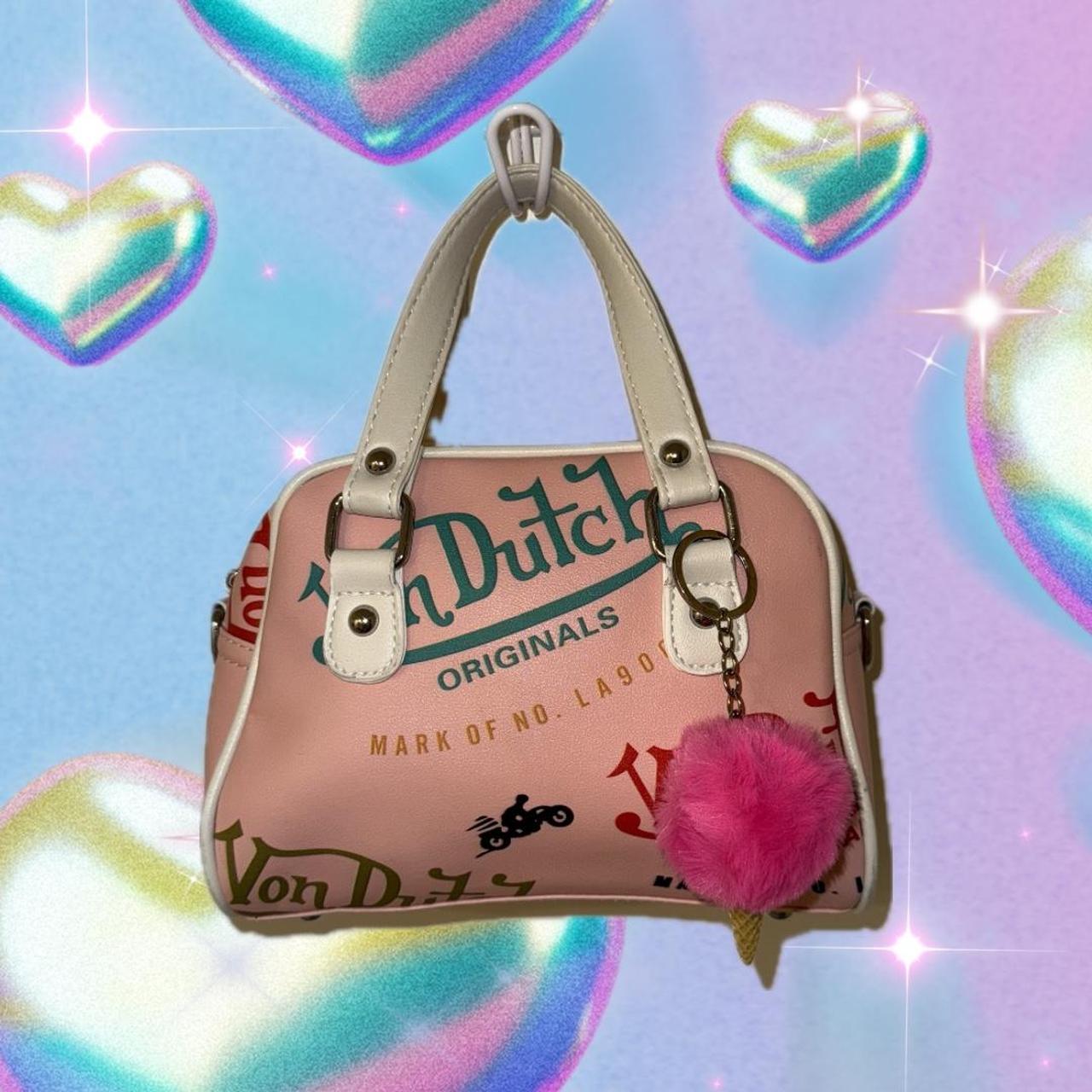 Pink von-dutch-bag - Depop
