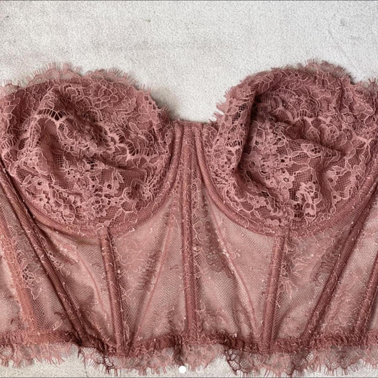 Victoria secret corset top worn once Comes with - Depop