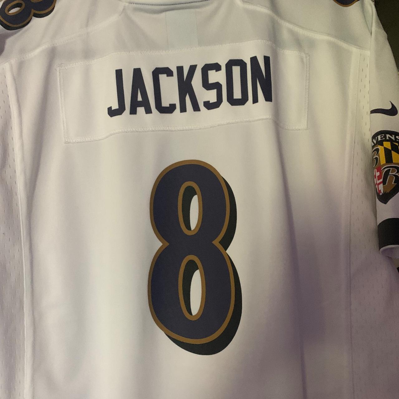 Mike Women's Baltimore Ravens Lamar Jackson Jersey - Depop