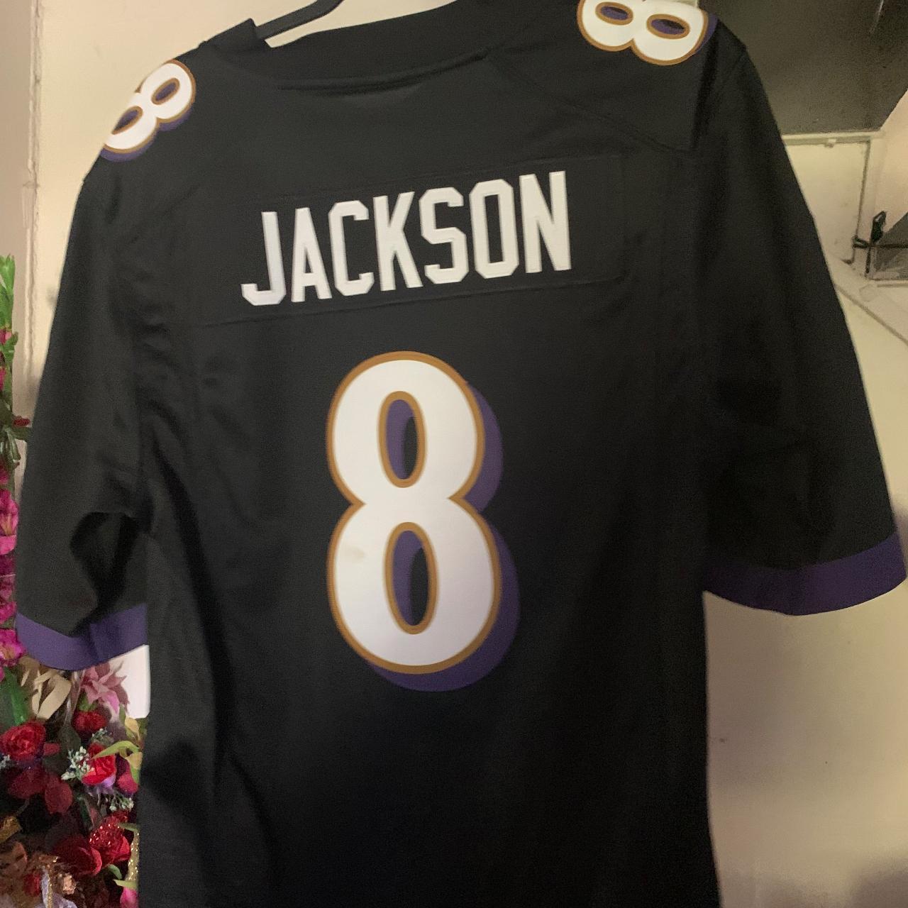 Mike Women's Baltimore Ravens Lamar Jackson Jersey - Depop