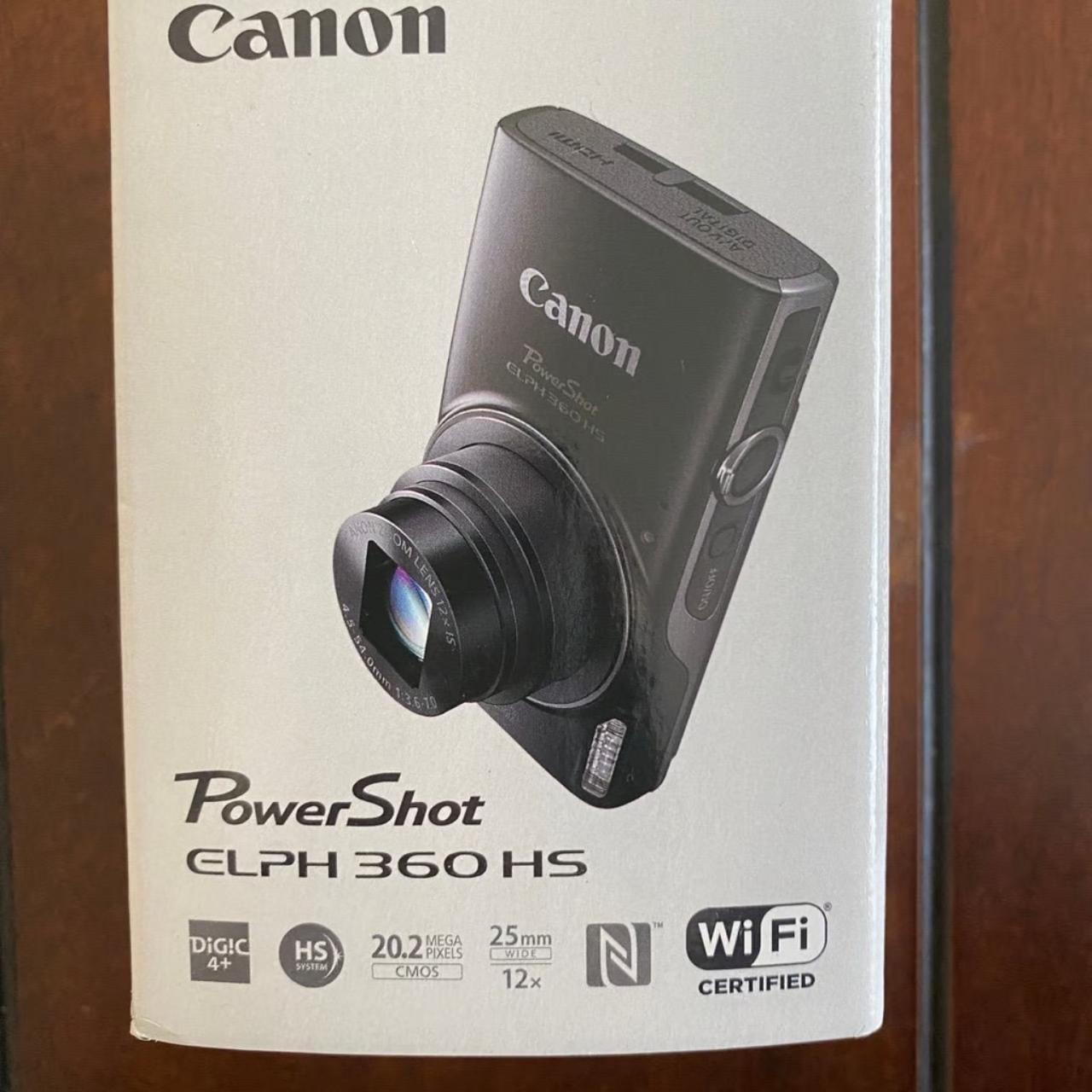 Canon PowerShot ELPH 360 HS 20.2 Megapixel Digital... - Depop