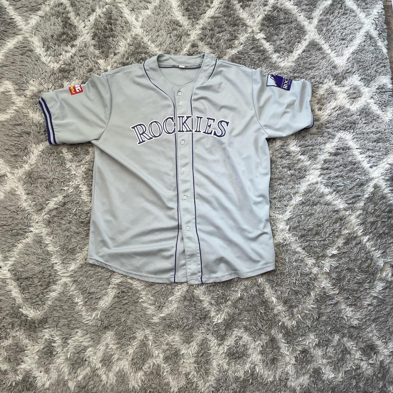 RARE 25th Anniversary Colorado Rockies jersey XL, - Depop