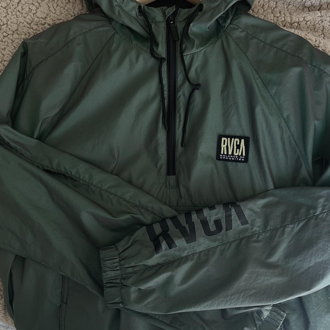 RVCA Men's Lightweight Jacket Green/Khaki M – RVCA jacket in