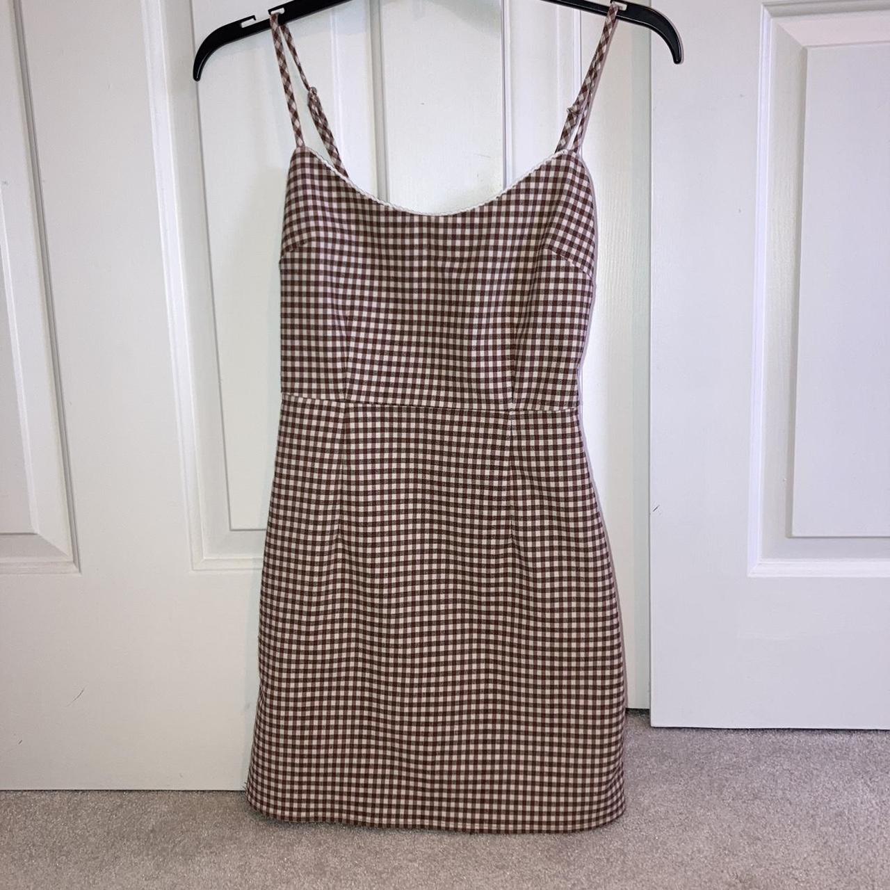 Urban Outfitters gingham dress size XS Great... - Depop