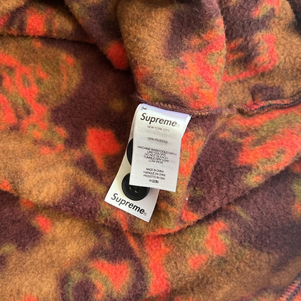 Supreme Paisley Fleece Shirt (Size XL). Fall/Winter '21 - Depop